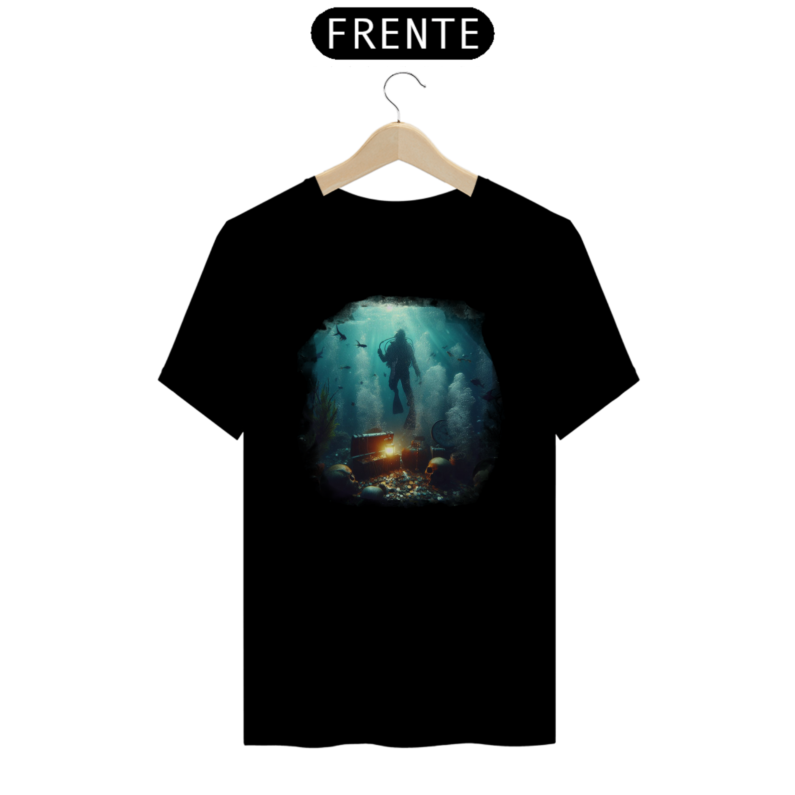 Nome do produto: Camiseta - Deep Sea Treasure