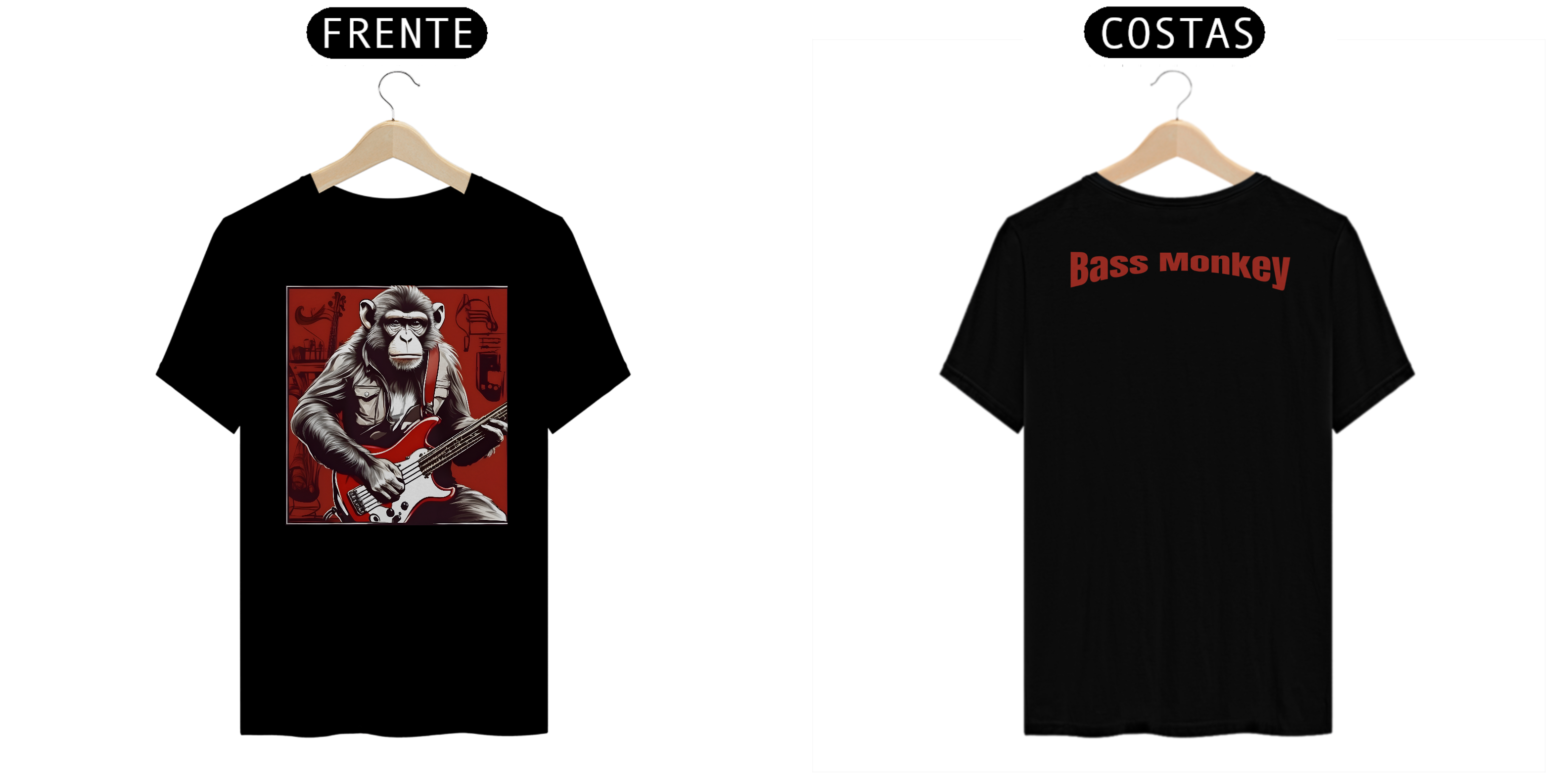 Nome do produto: Camisa - Bass Monkey
