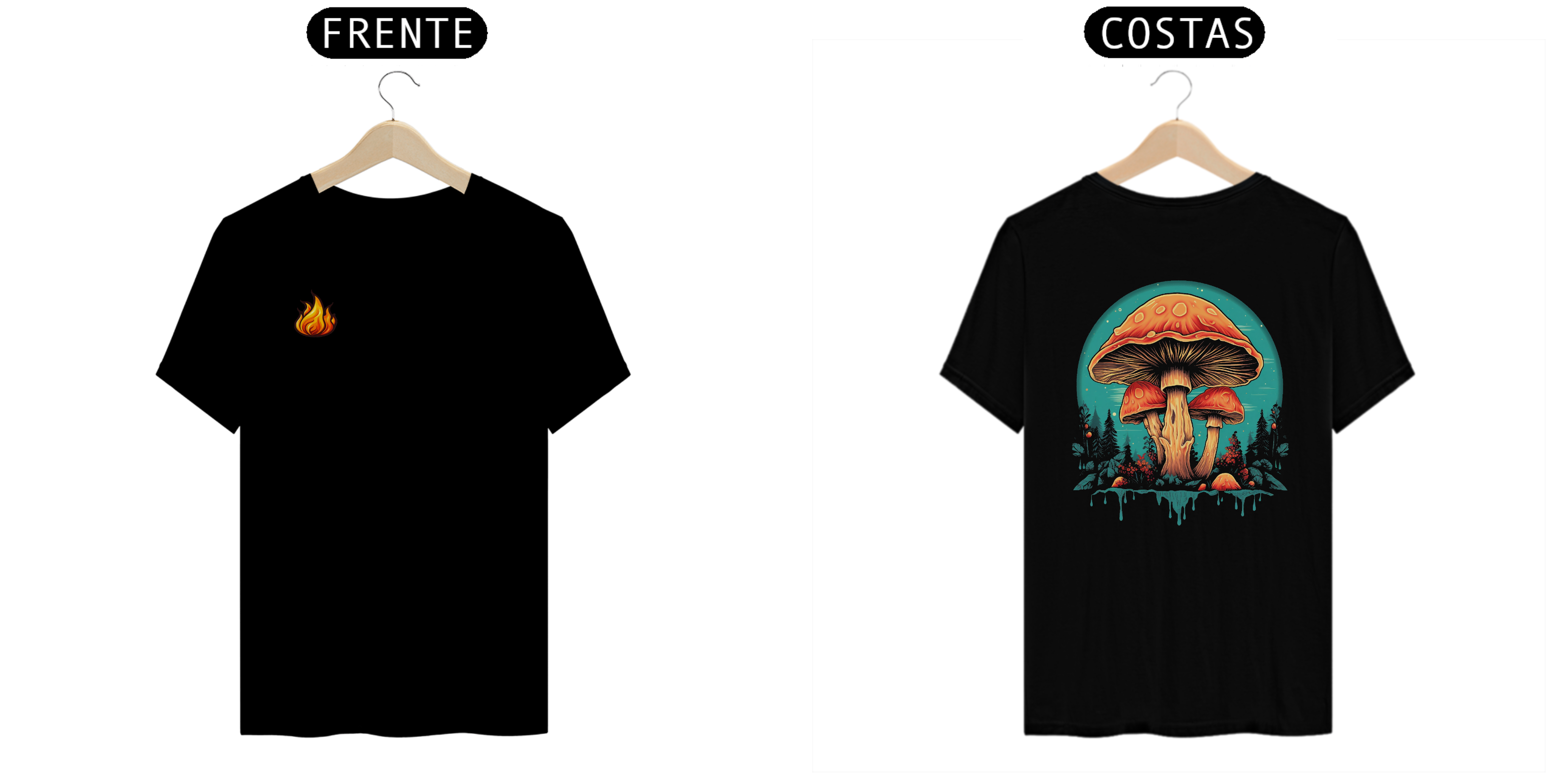 Nome do produto: Camisa Cogumelo 