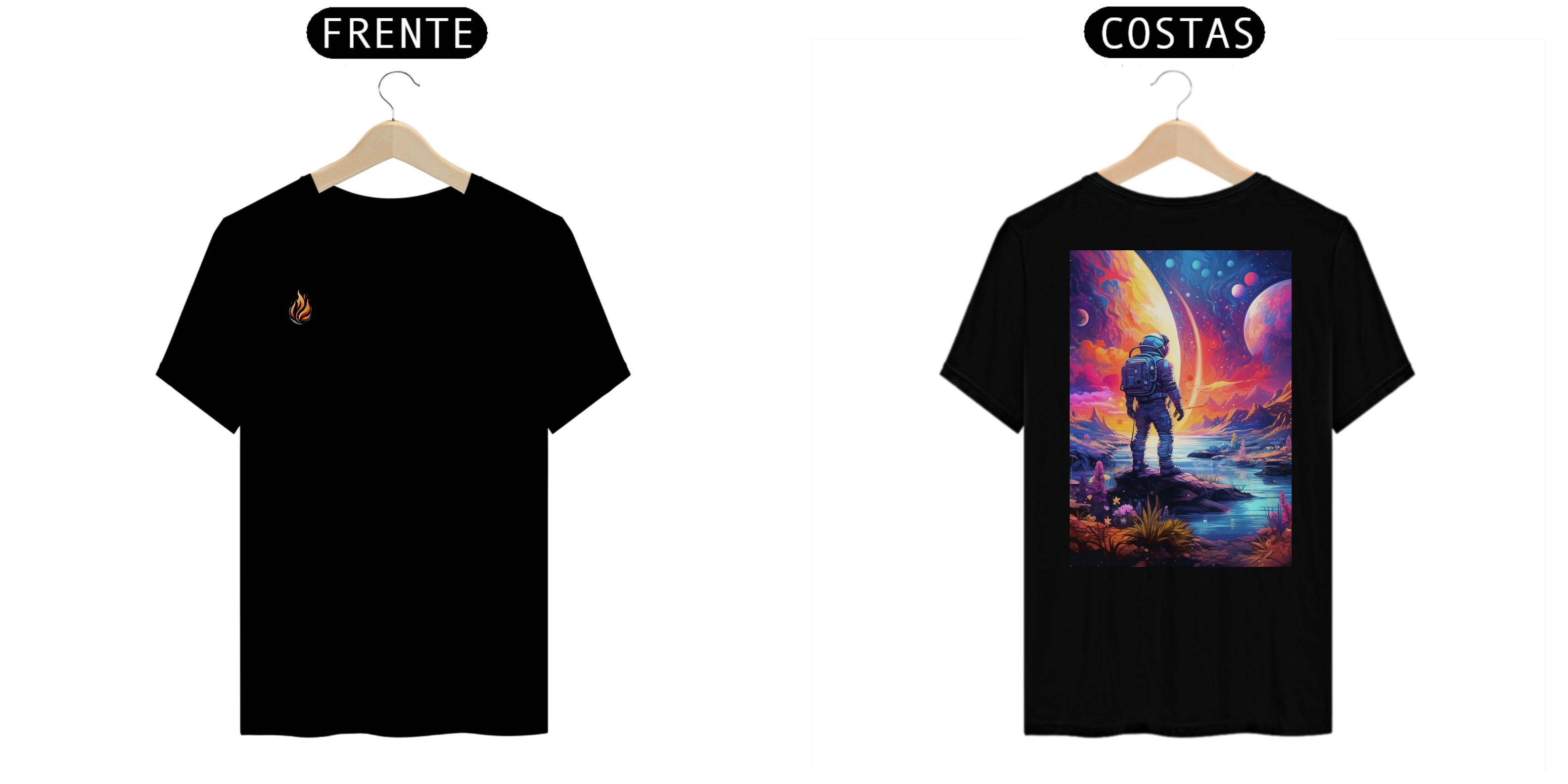 Nome do produto: Camiseta Astronauta perdido