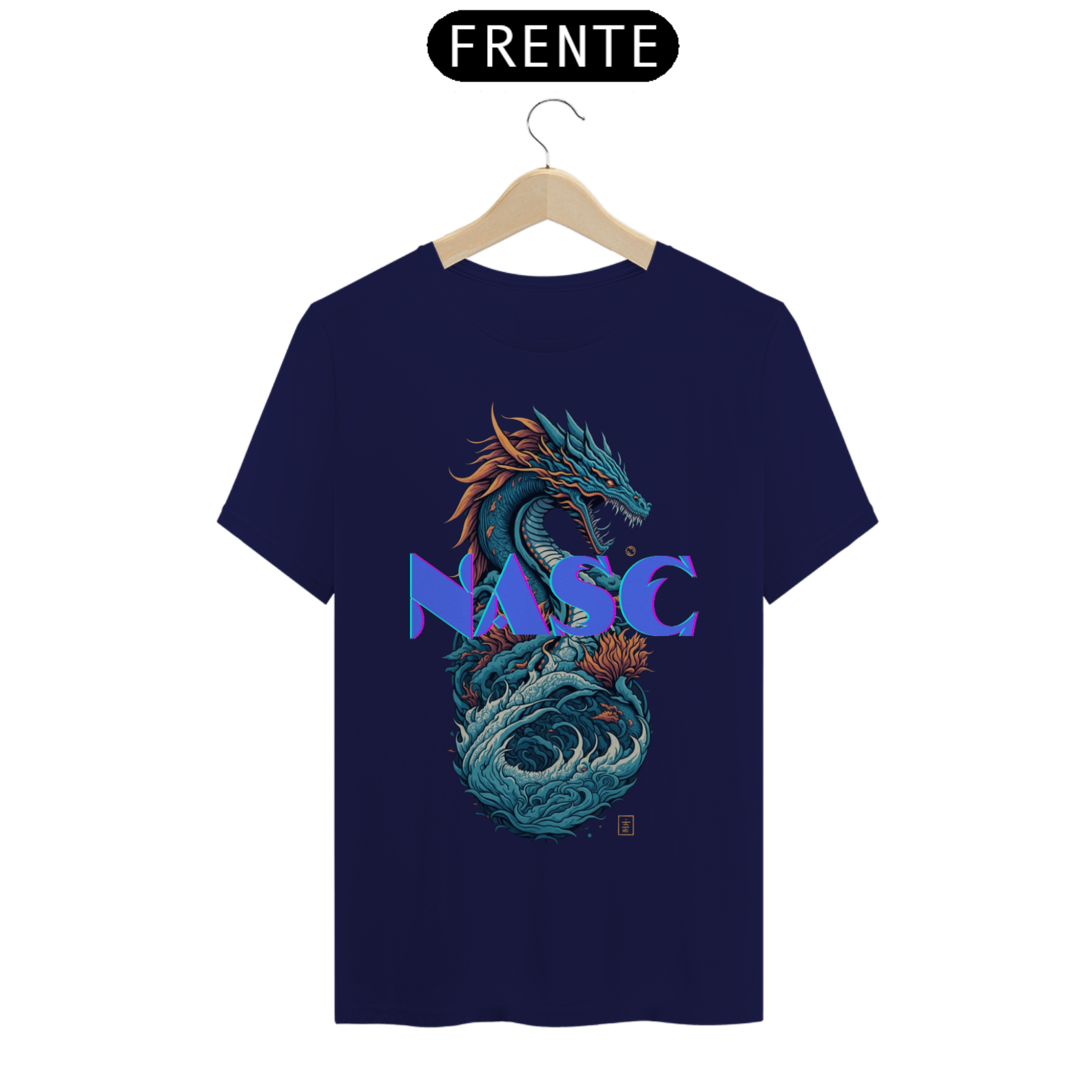 Nome do produto: T - Shirt - Water Dragon