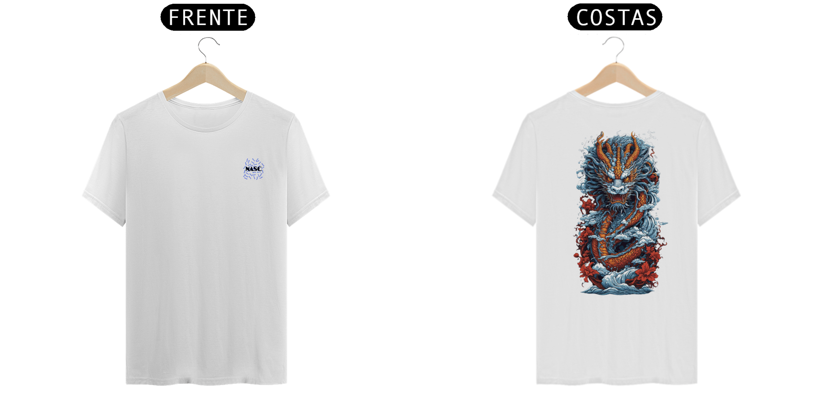 Nome do produto: T - Shirt - Japan Dragon