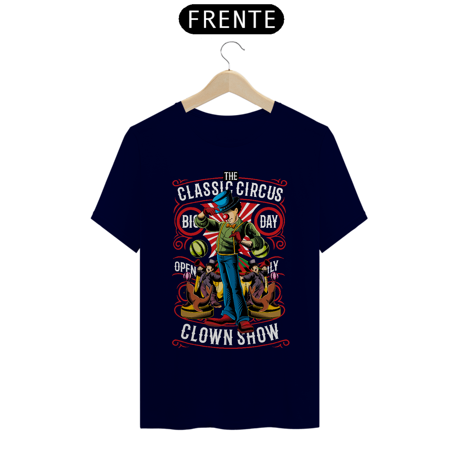 Nome do produto: CAMISETA CLASSIC CIRCUS