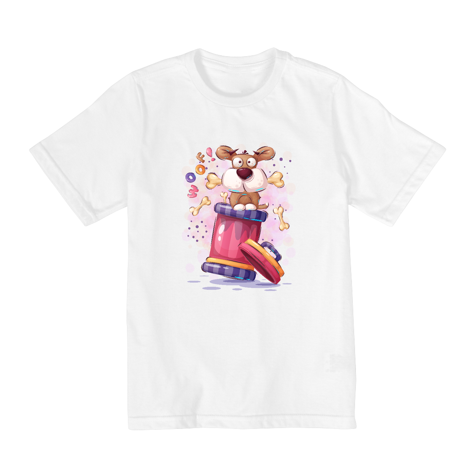 Nome do produto: CAMISETA INFANTIL DOG FRIEND
