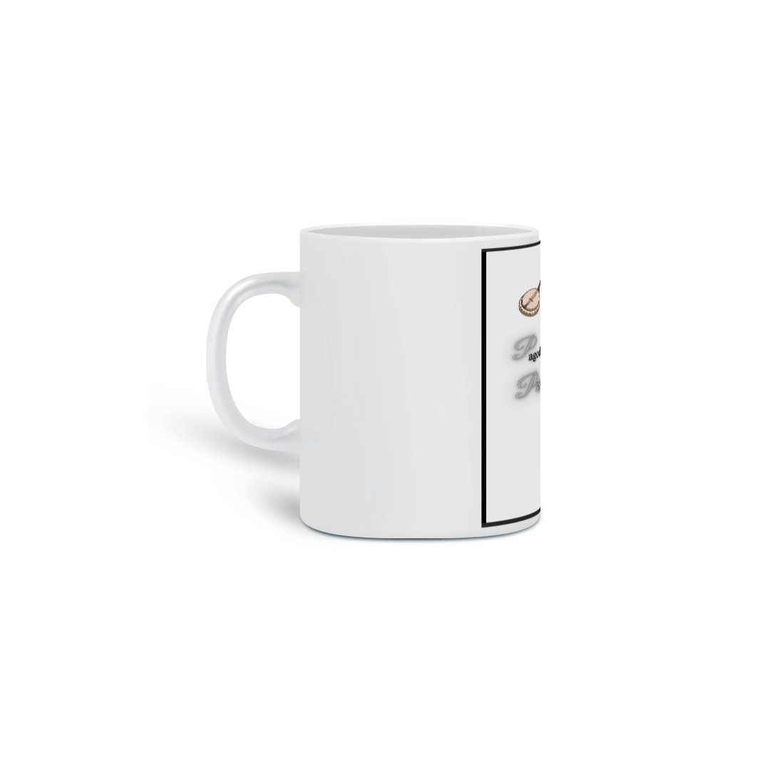 Nome do produto: caneca branca pagode e samba