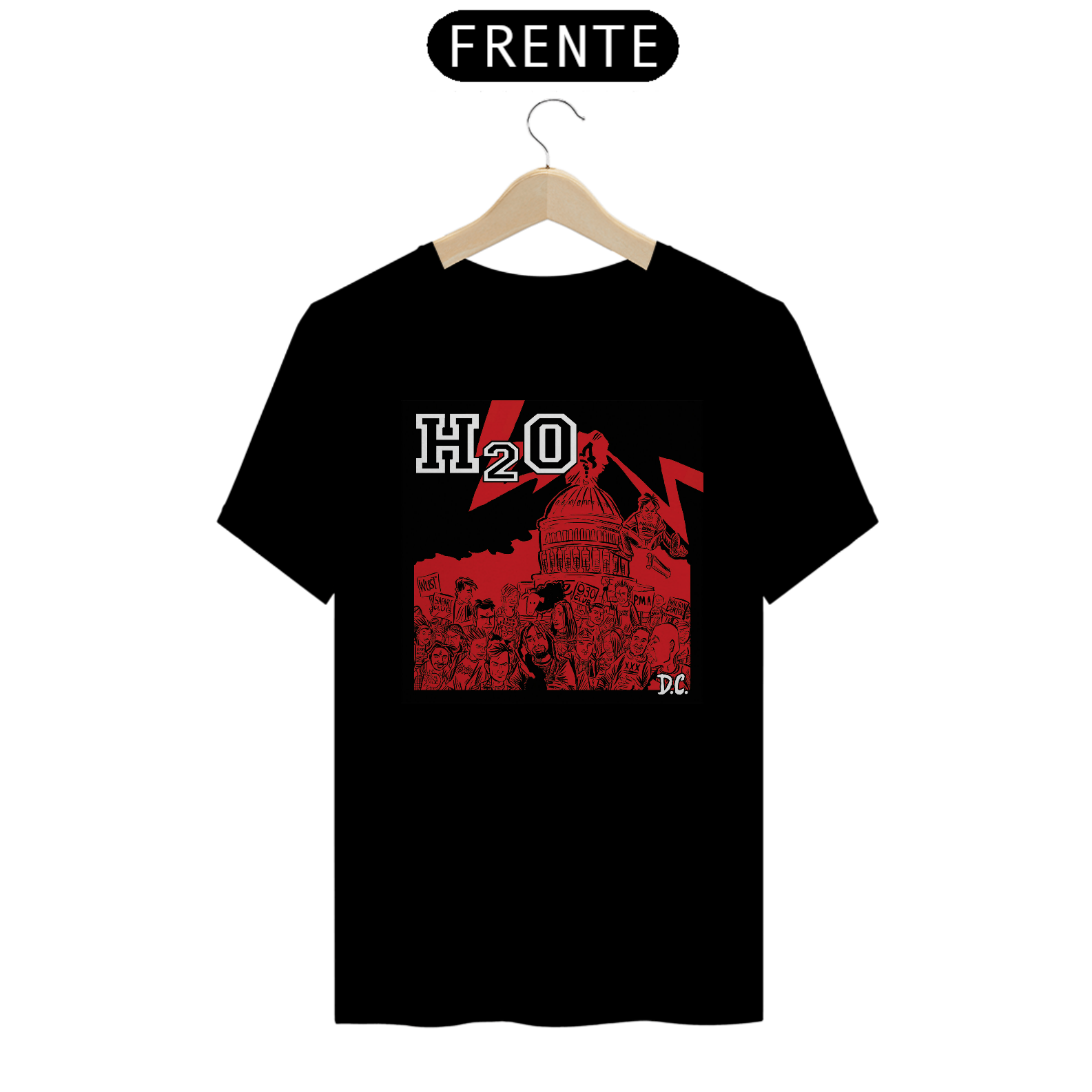 Nome do produto: Camiseta H2DC
