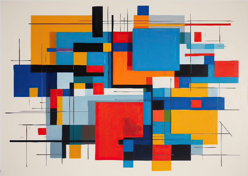 Pôster Concretismo - Estudo 01