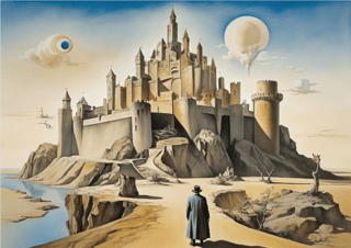 Pôster Surrealista - O Homem Amanhã