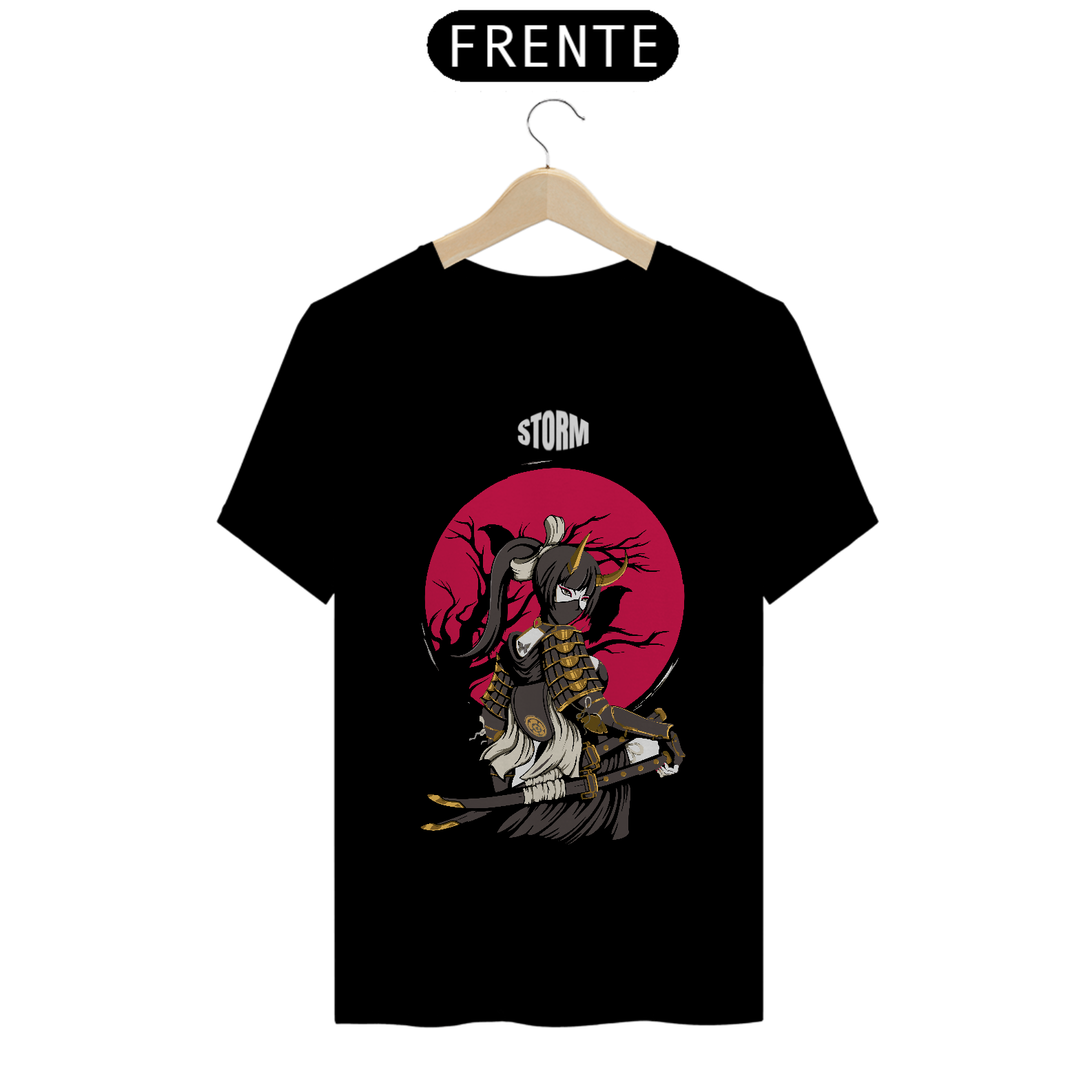 Nome do produto: Camisa Quality - Samurai Lua - Storm