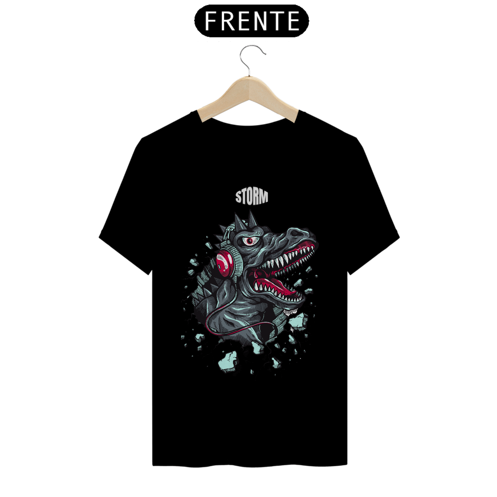 Nome do produto: Camisa Quality - GODZILLA - Storm