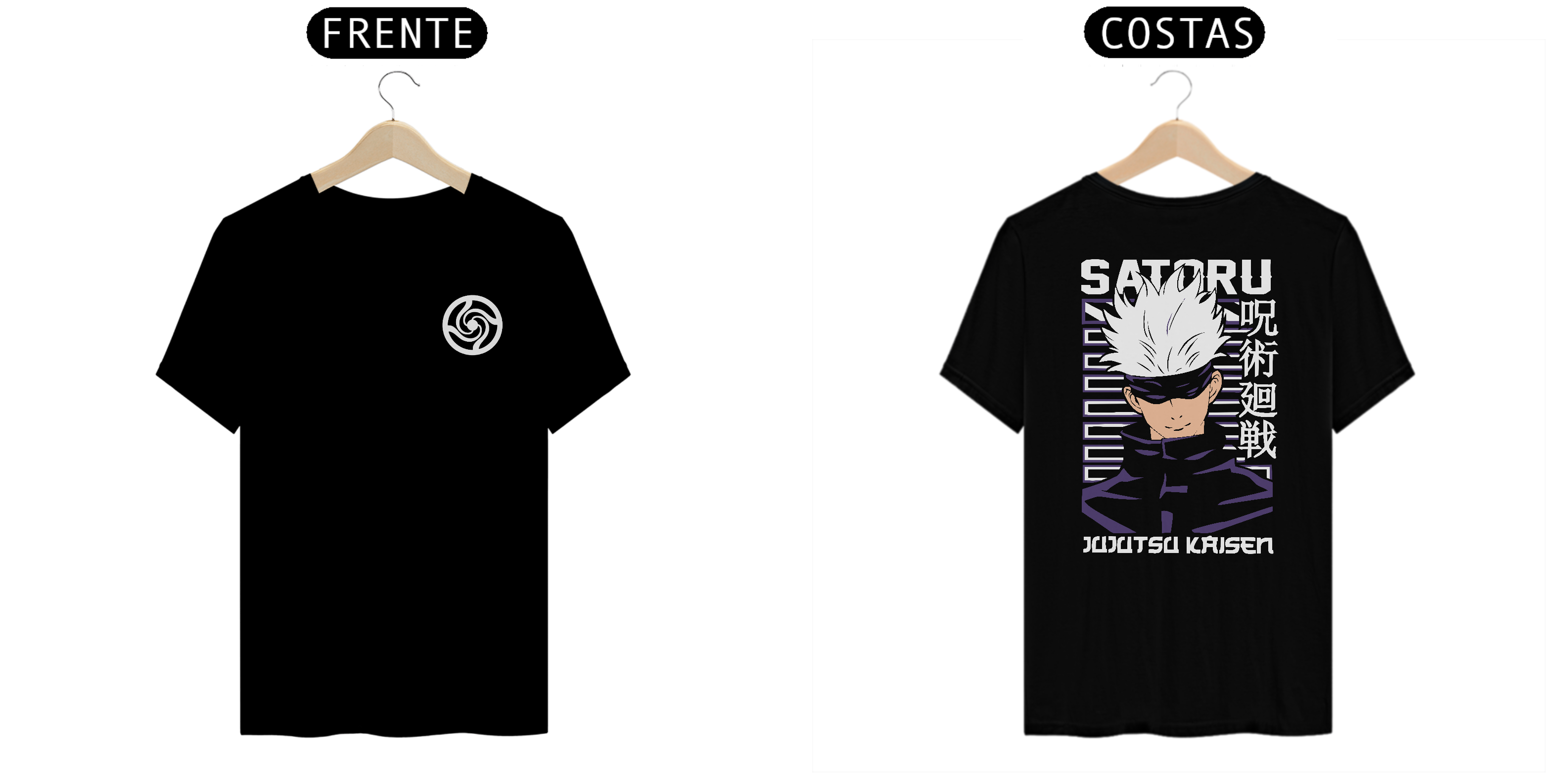 Nome do produto: Jujutsu kaisen - Satoro Gojo - Camisa Quality Storm