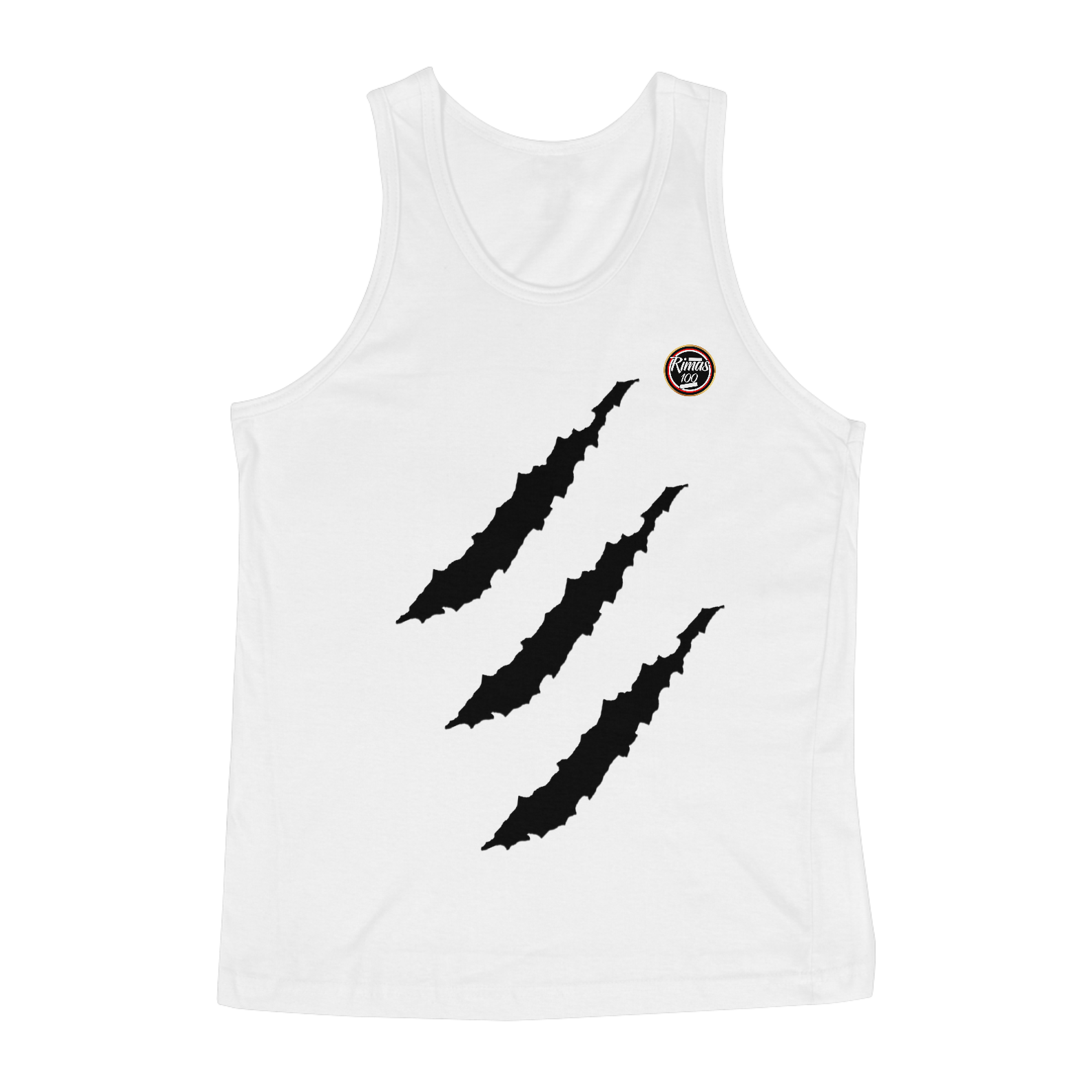 Nome do produto: CAMISITA RIMAS 100 SPORT BRANCA