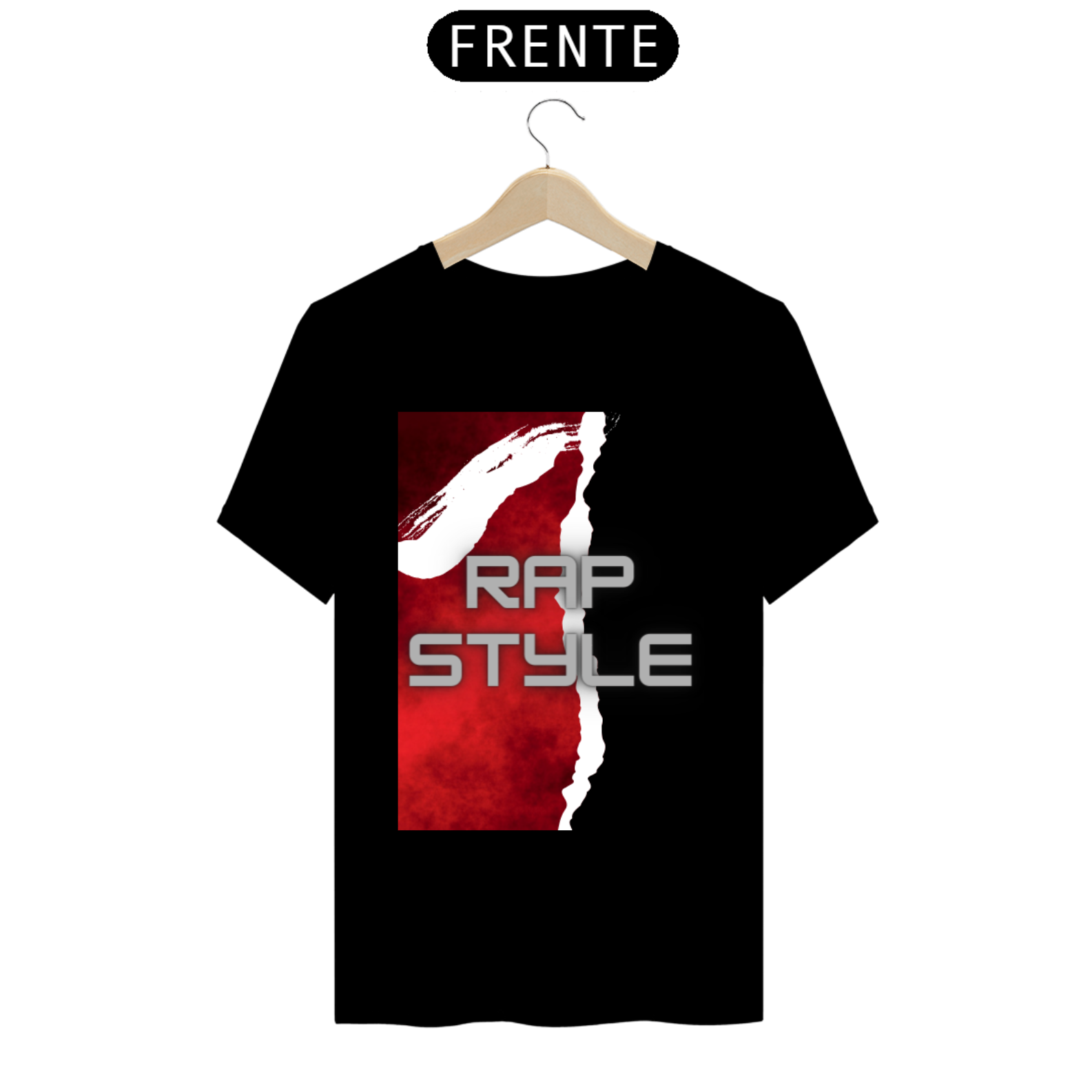 Nome do produto: CAMISETA RAP STYLE RIMAS 100