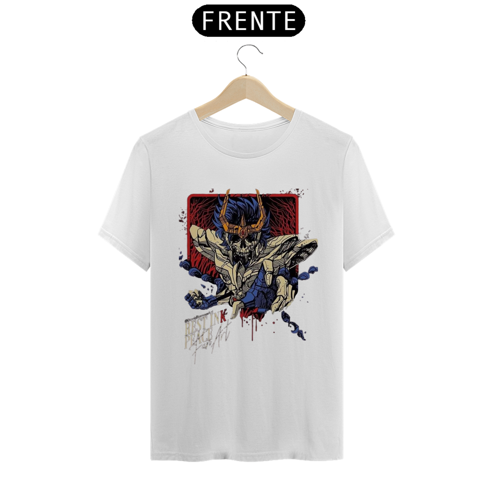 Nome do produto: Camiseta Premium Seiya Cavaleiros do Zodiaco