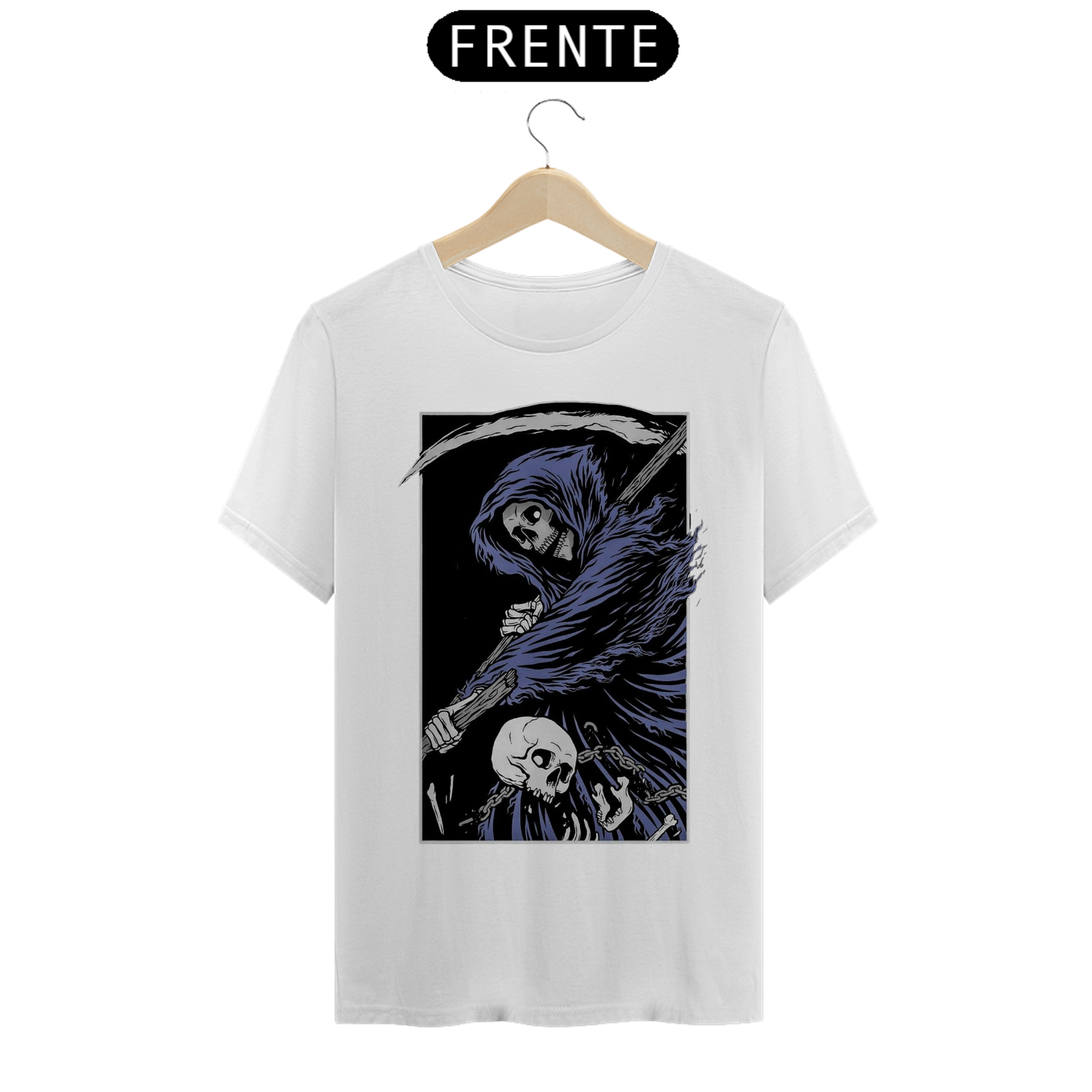 Nome do produto: Camiseta Premium Caveira