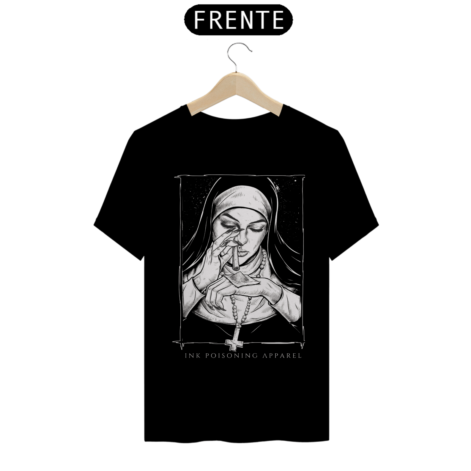 Nome do produto: Camiseta Premium Psicodelic Faith