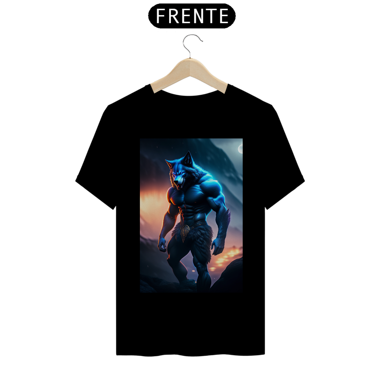 Nome do produto: Camiseta - wolf