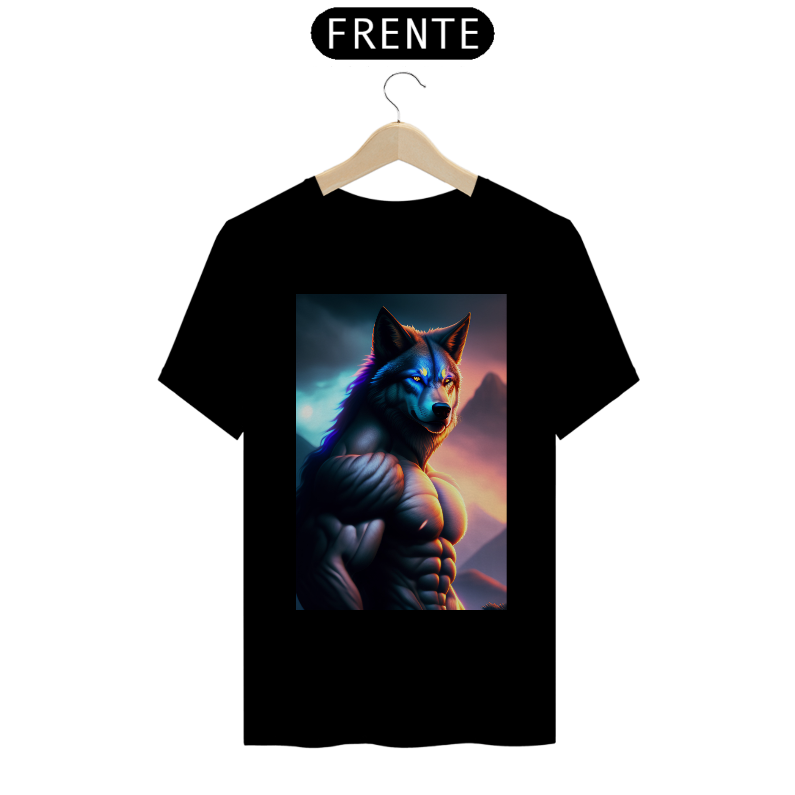 Nome do produto: Camiseta - Wolf x