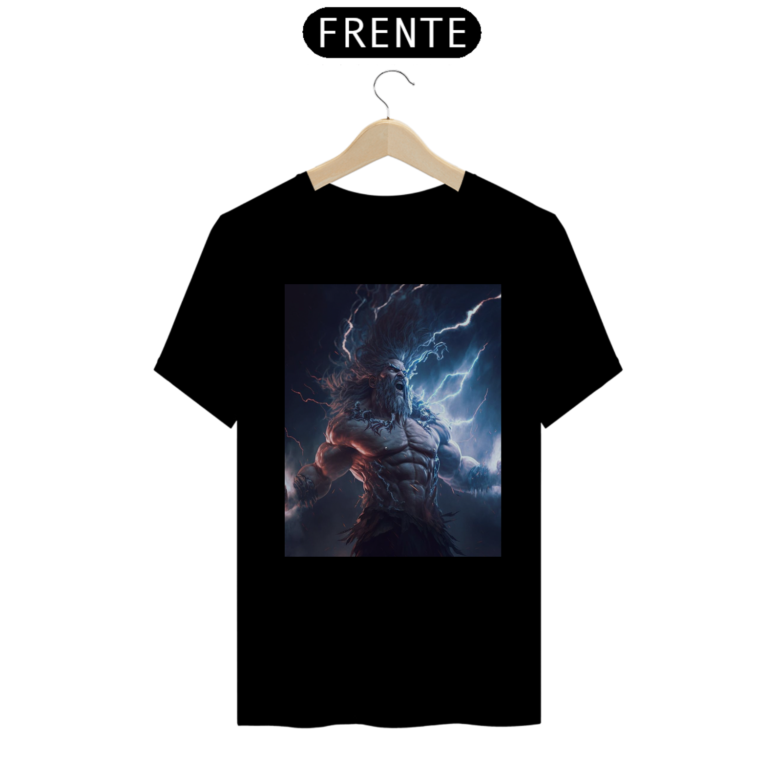 Nome do produto: Camiseta - zeus