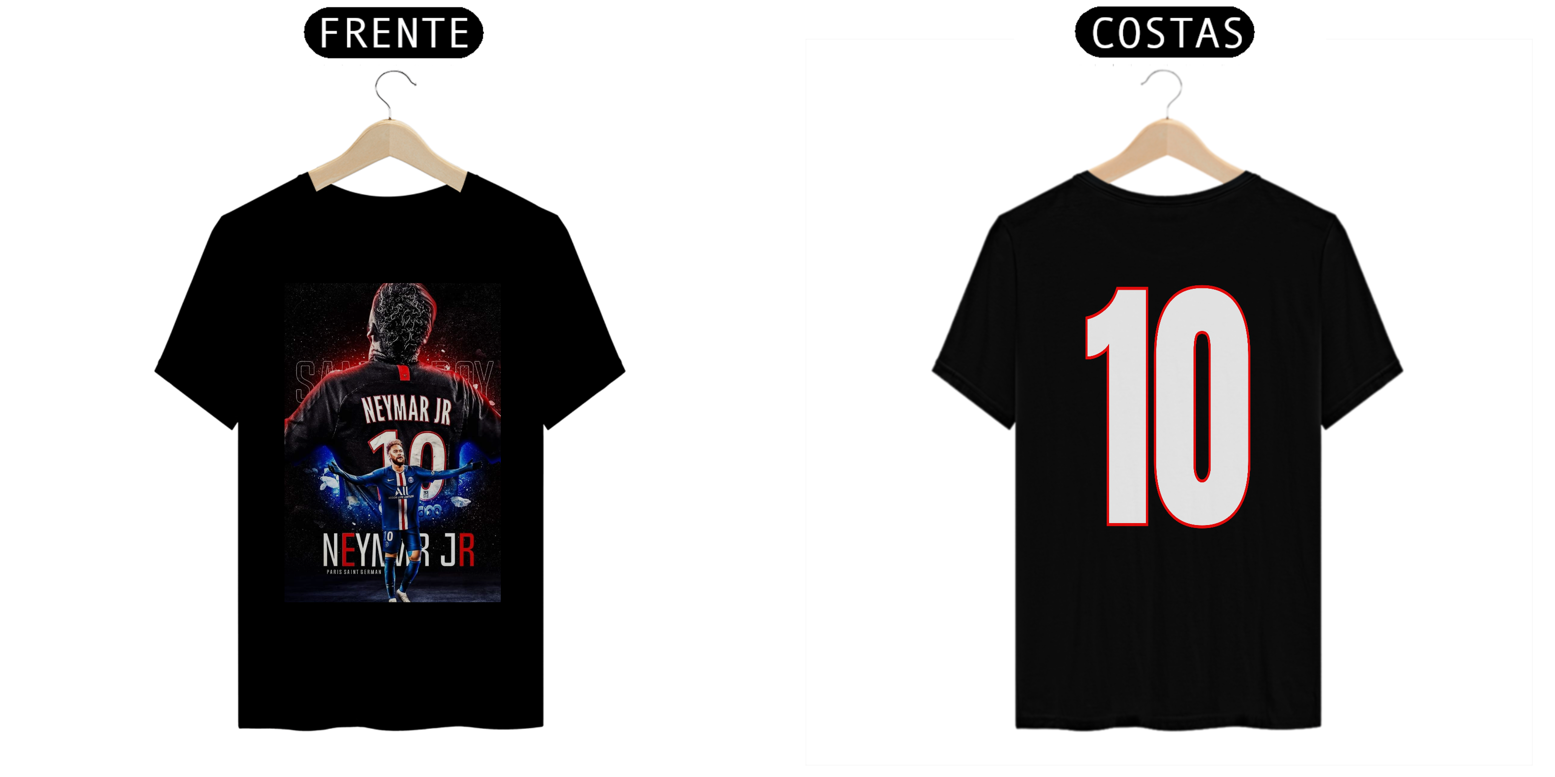 Nome do produto: Camiseta - neymar psg