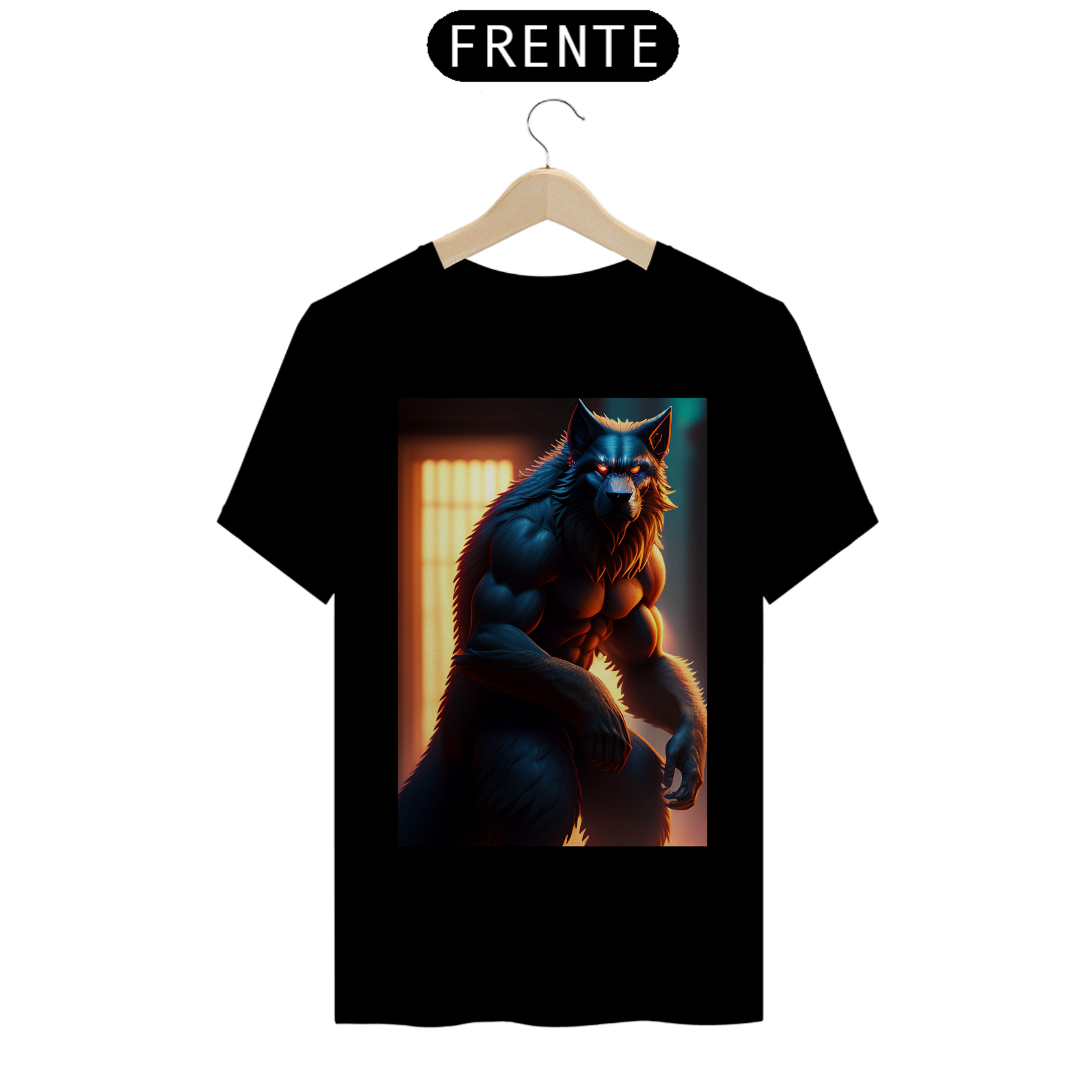 Nome do produto: Camiseta - lobisomen