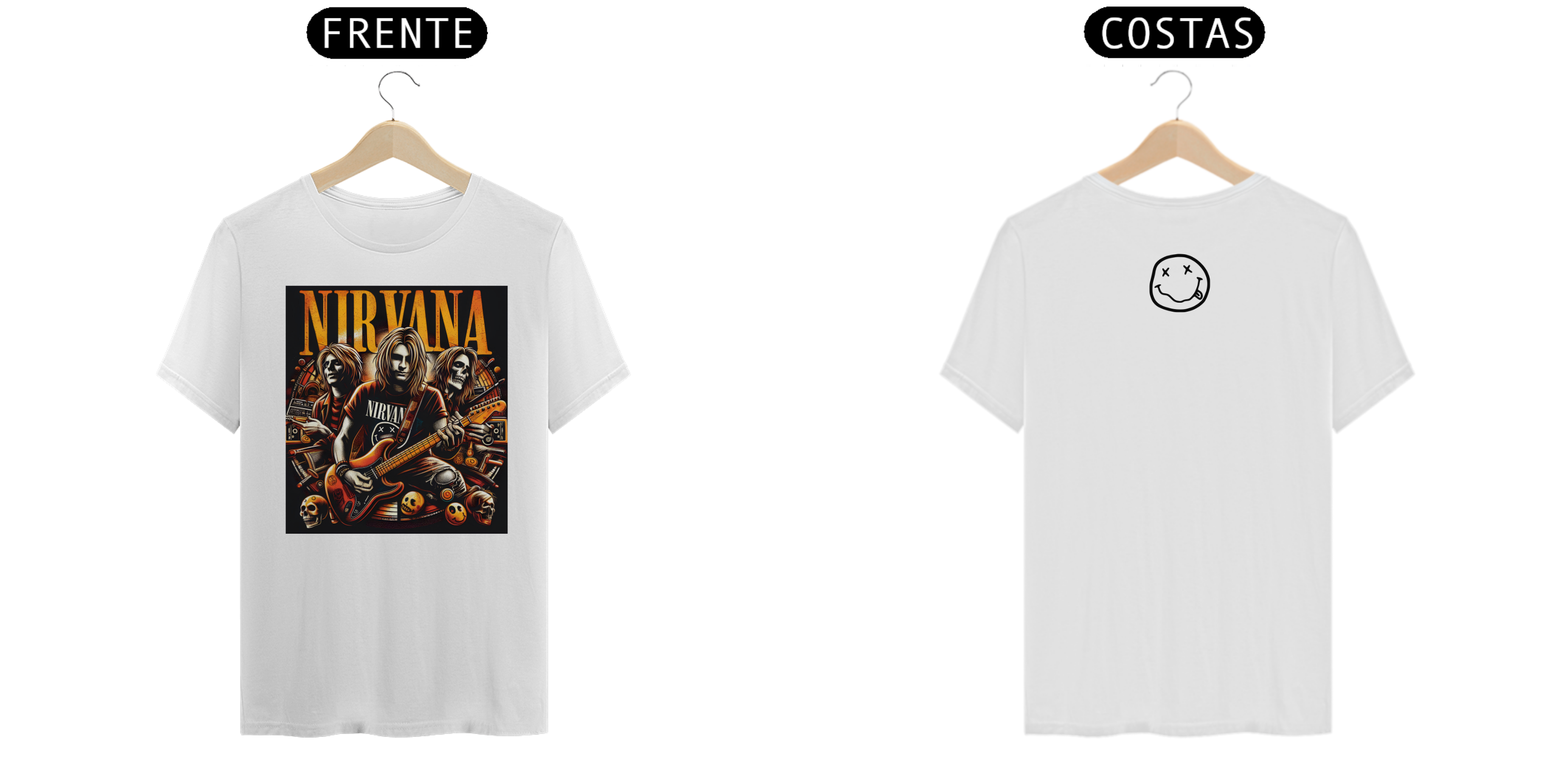 Nome do produto: CAMISETA NIRVANA