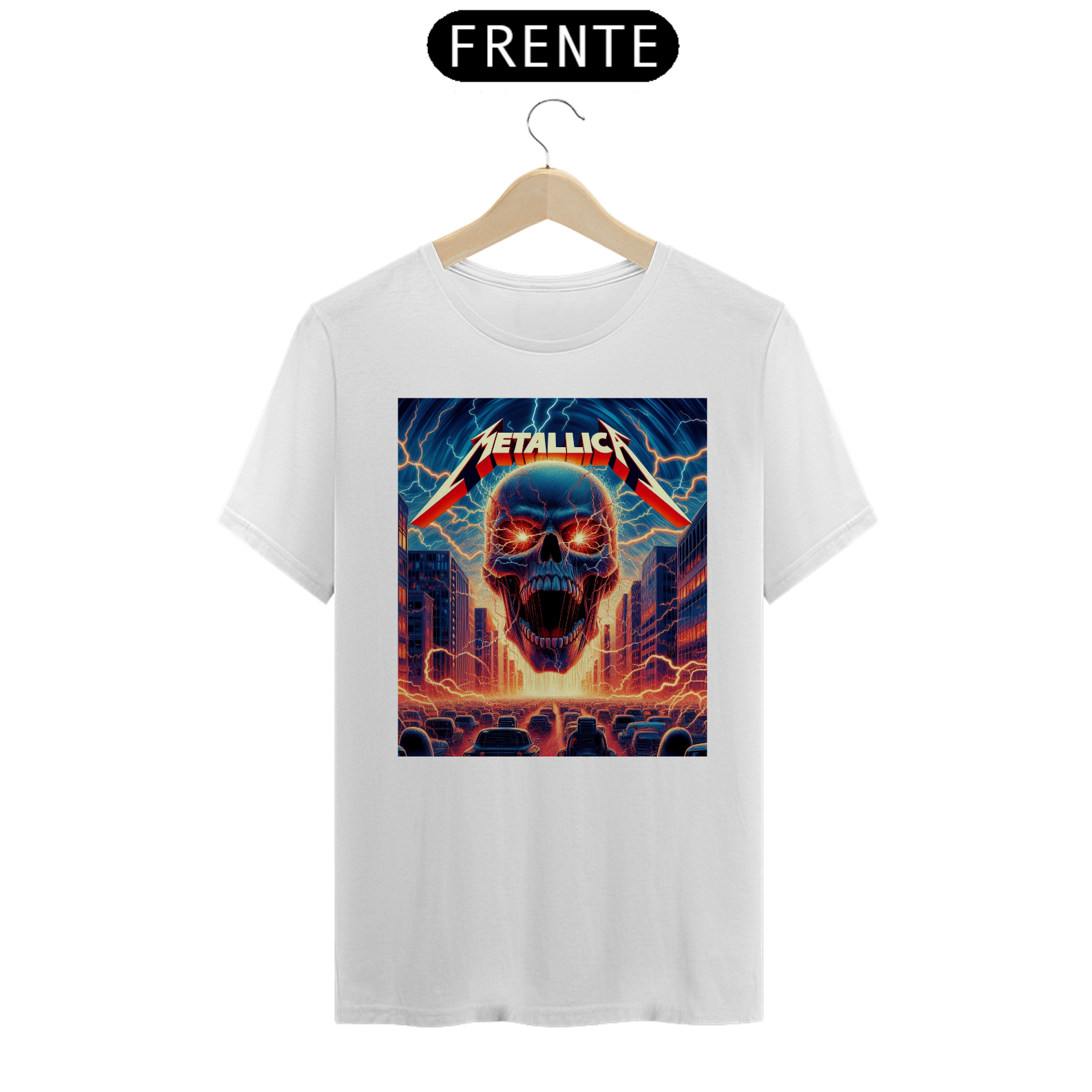 Nome do produto: CAMISETA METALLICA
