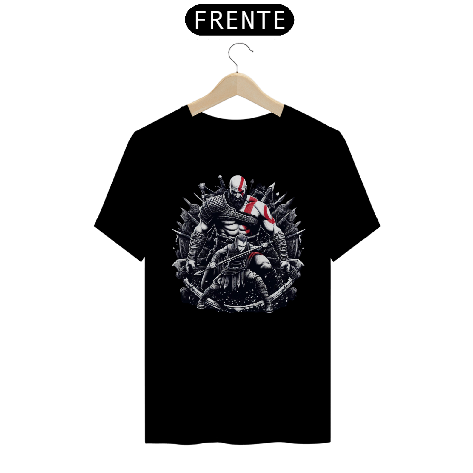 Nome do produto: CAMISETA GOD OF WAR