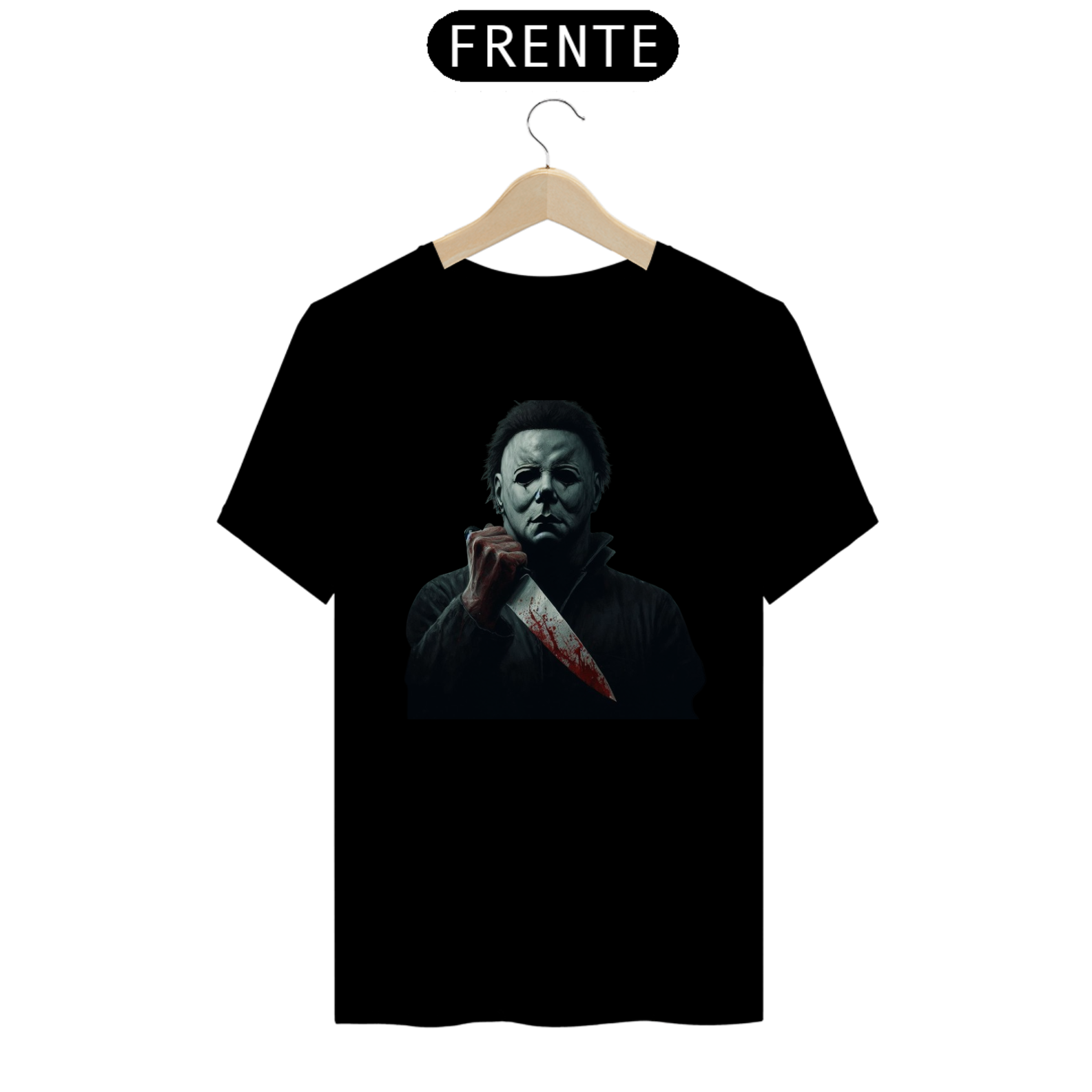Nome do produto: CAMISETA HALLOWEEN MICHAEL MYERS