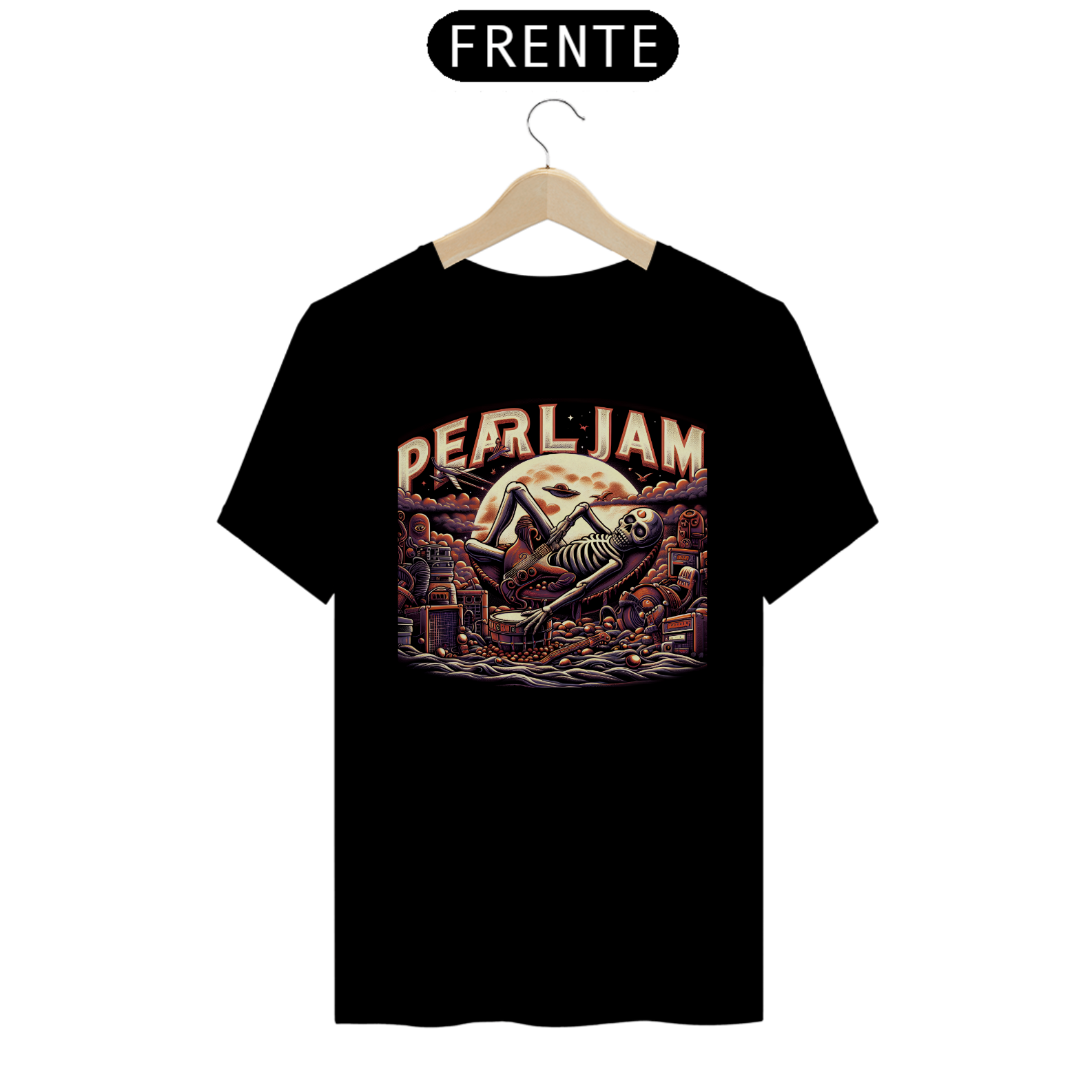 Nome do produto: CAMISETA PEARL JAM