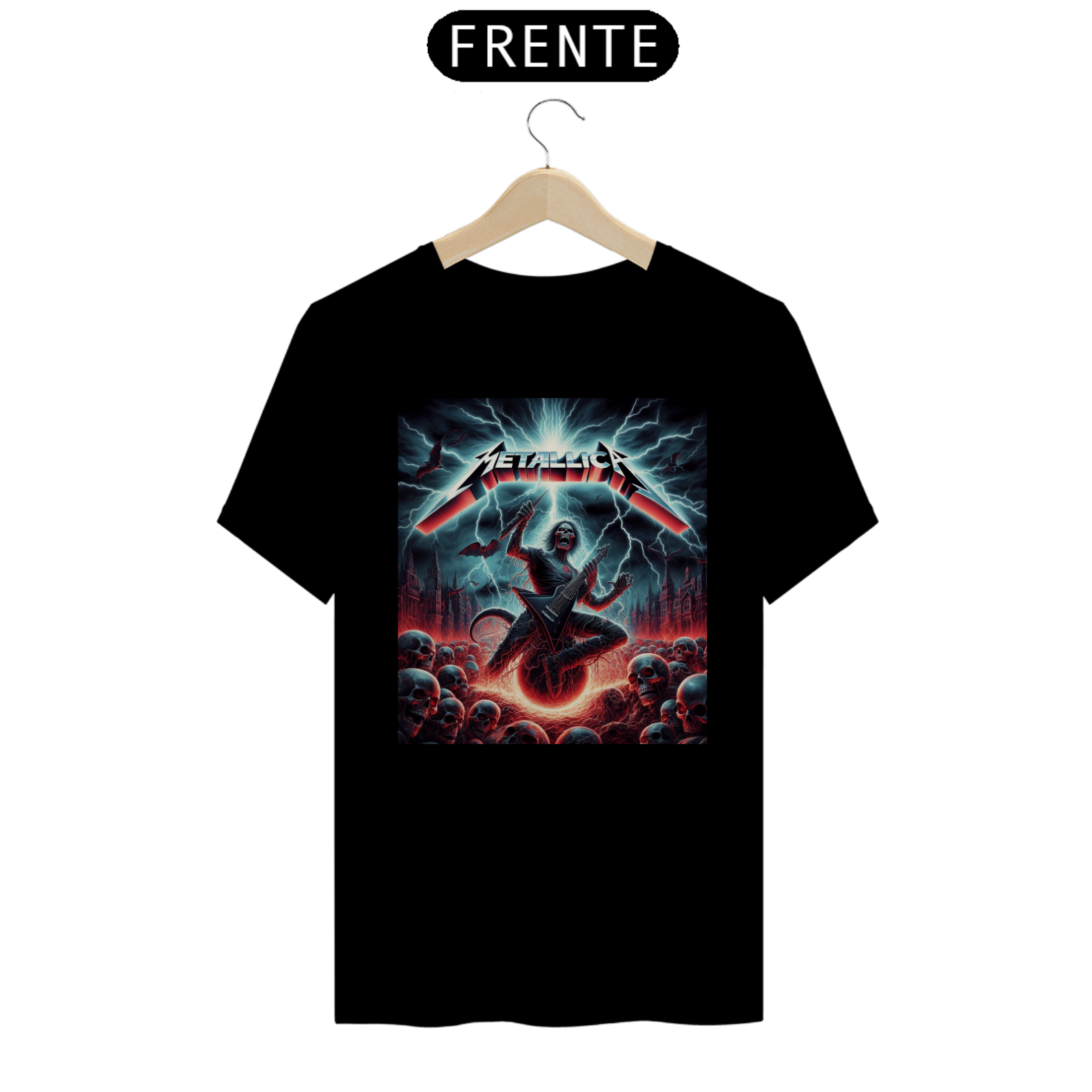 Nome do produto: CAMISETA METALLICA