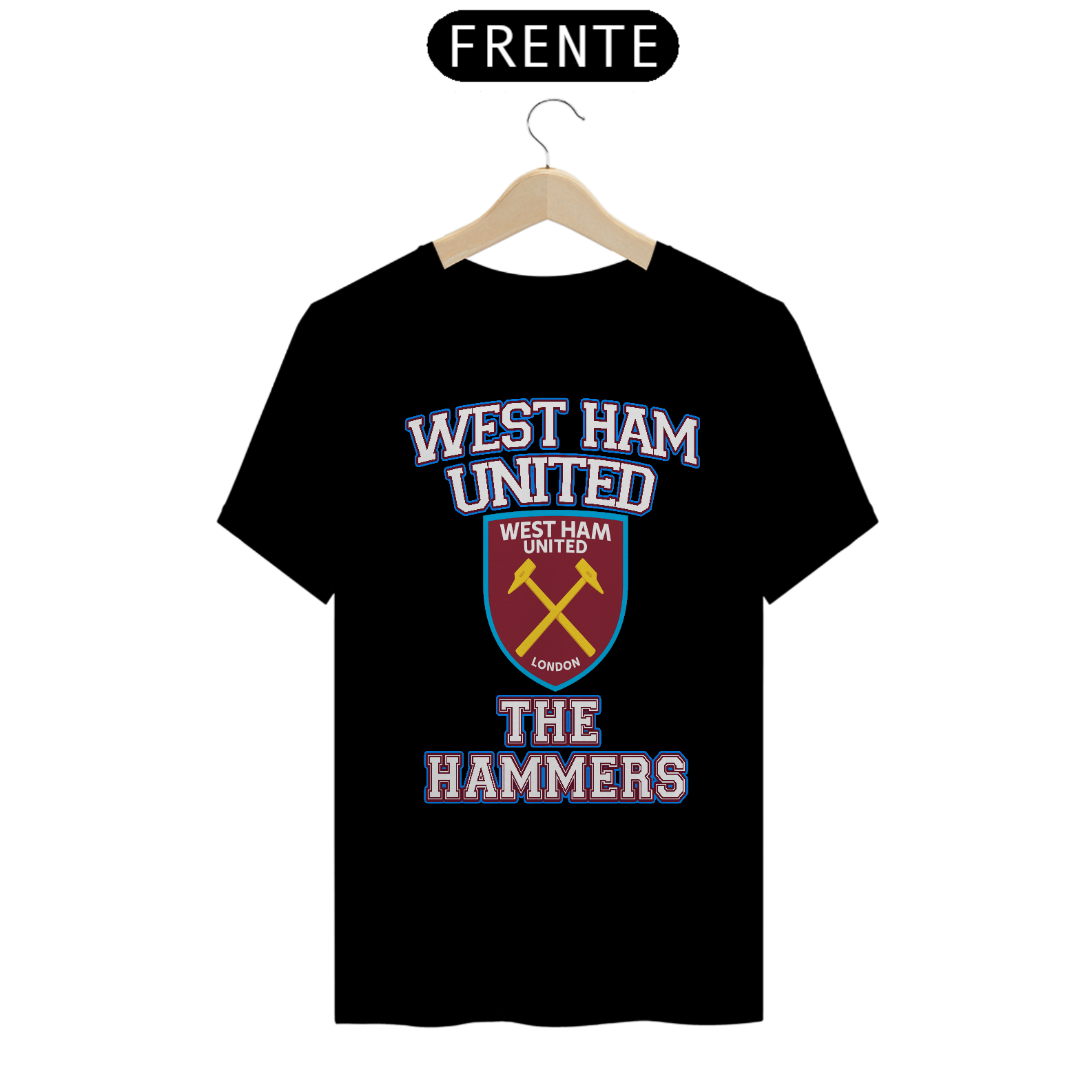 Nome do produto: CAMISETA THE HAMMERS - WEST HAM 