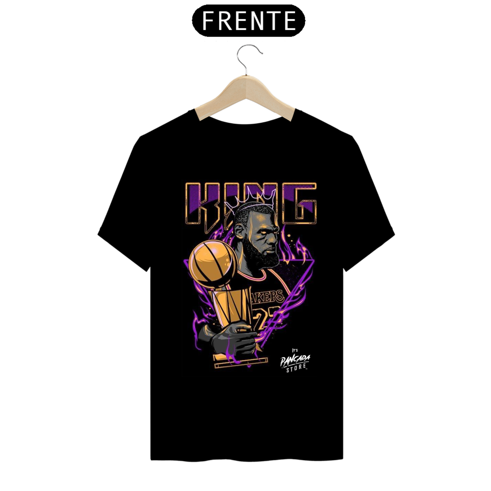 Nome do produto: CAMISETA KING JAMES - PRIME