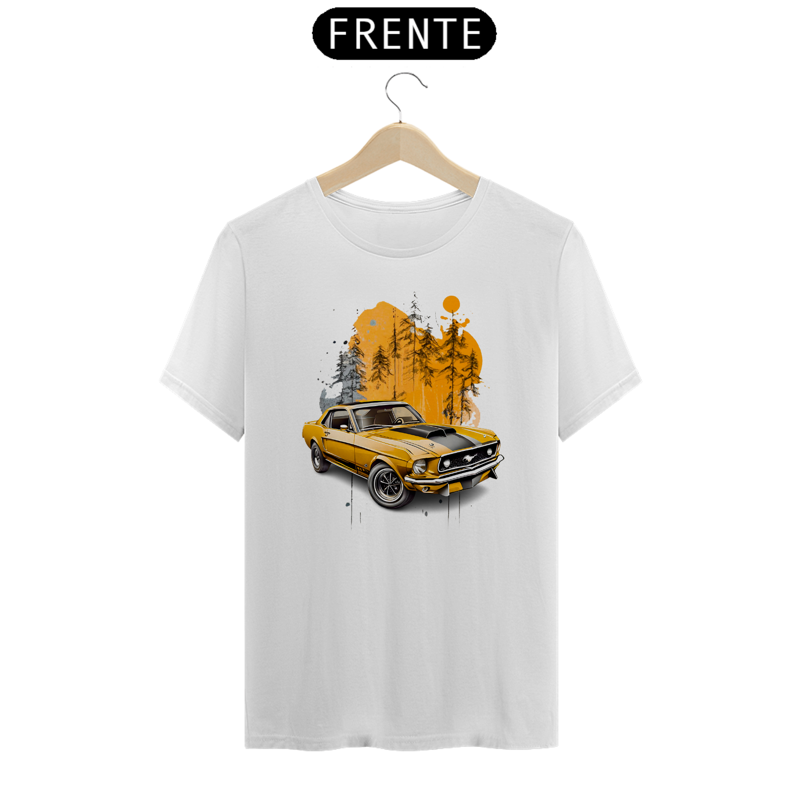 Nome do produto: T-shirt Masculina - Mustang