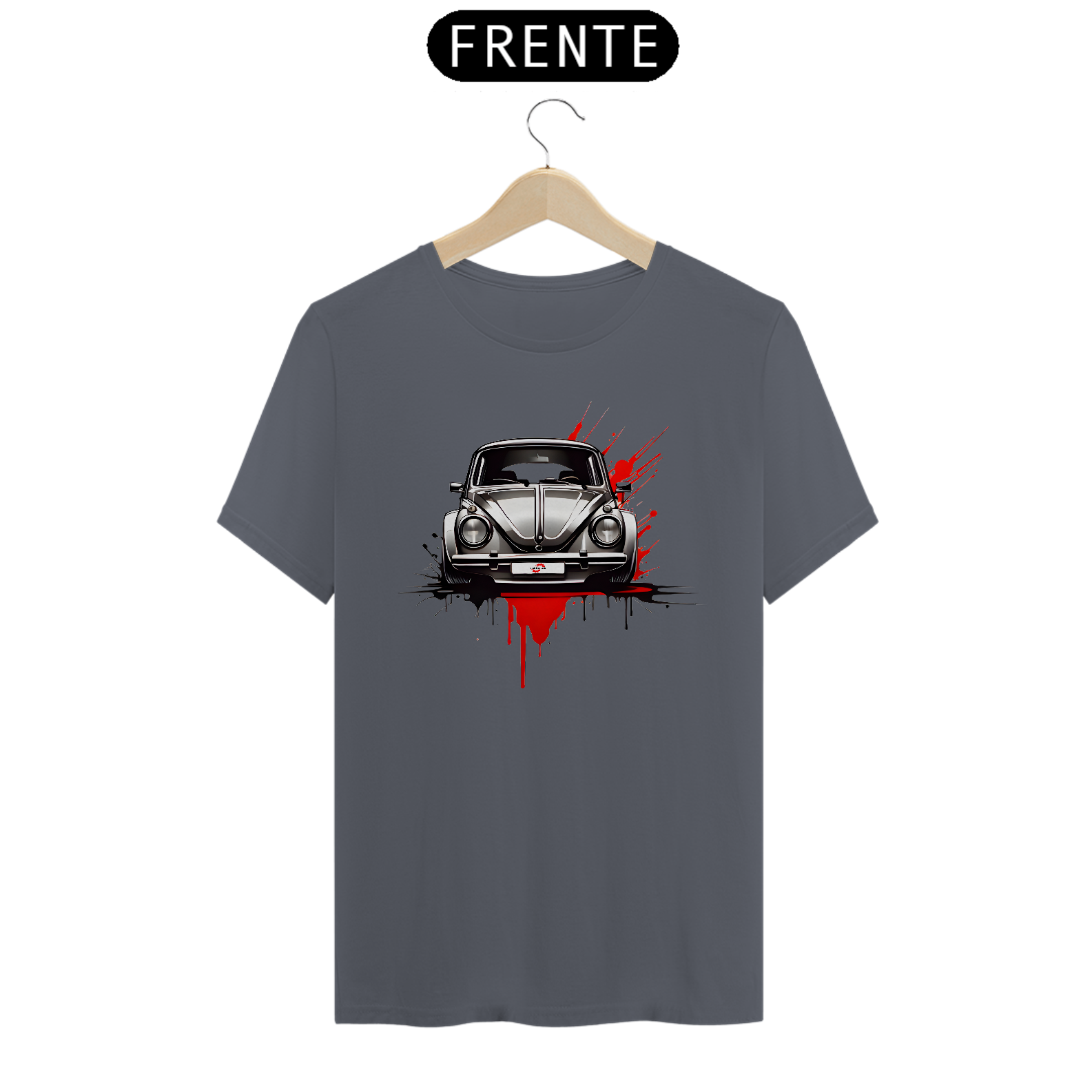 Nome do produto: T-shirt Masculina - FUSCA FRONT