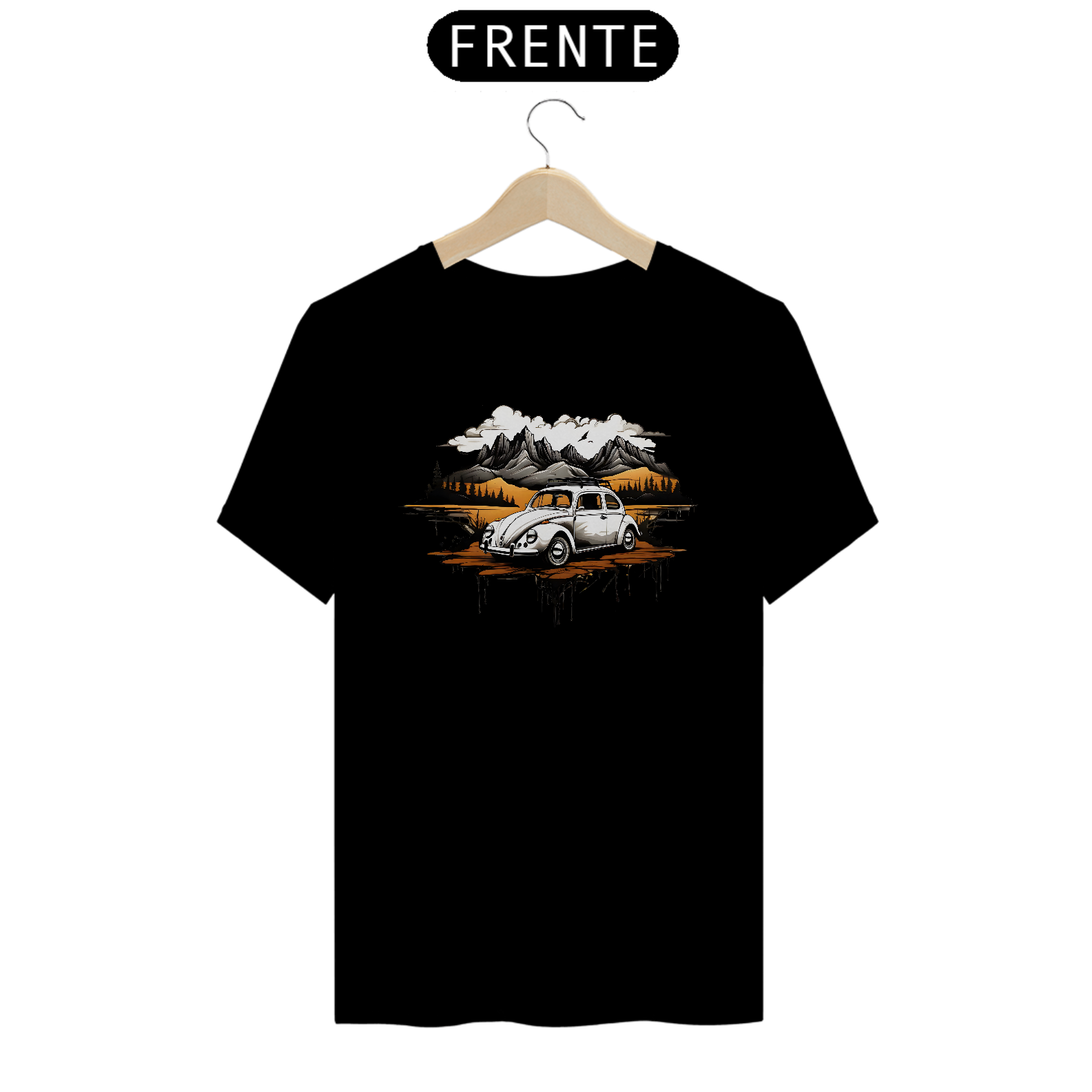 Nome do produto: T-shirt Unisex - Fusca West