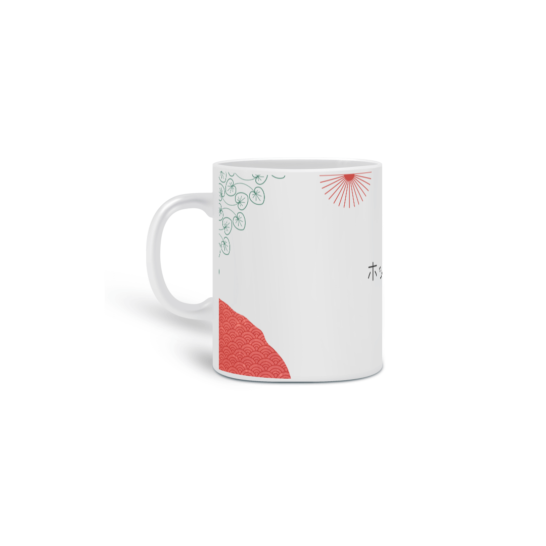 Nome do produto: Caneca Aoi - ホッとする (hotto suru)