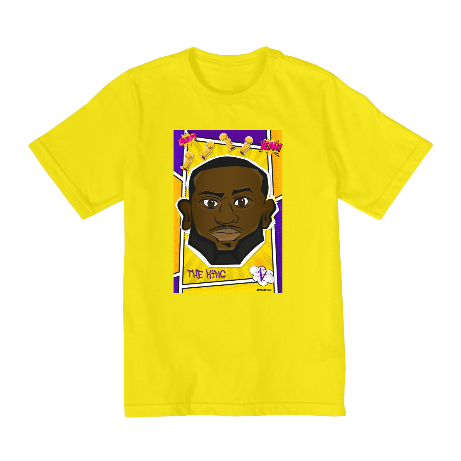 Nome do produto: CAMISETA THE KING POP - INFANTIL