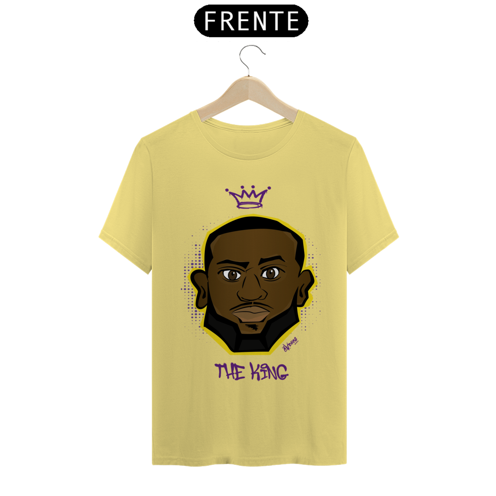 Nome do produto: CAMISETA THE KING ESTONADA