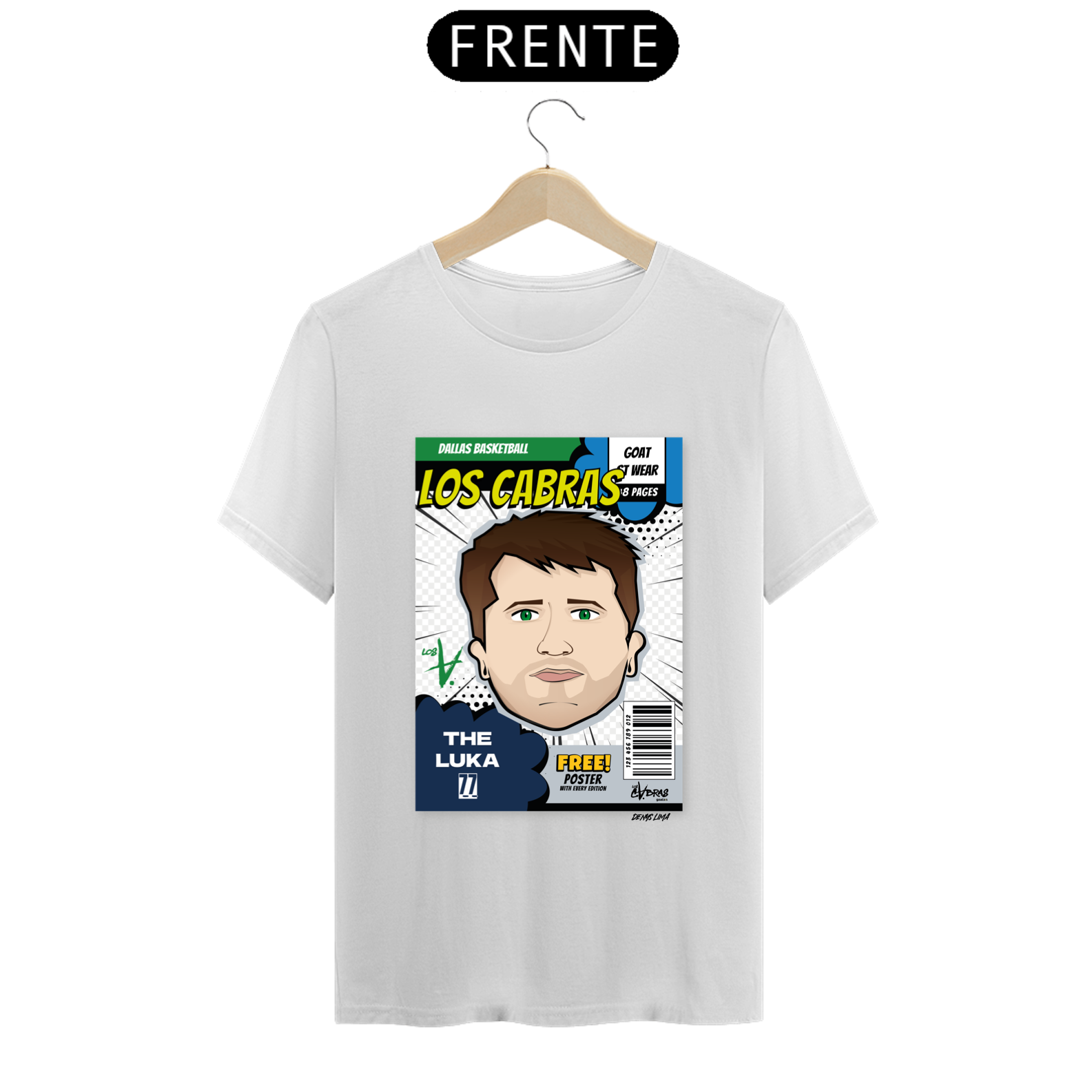 Nome do produto: CAMISETA THE LUKA MAGIC - MAGAZINE - PRIME