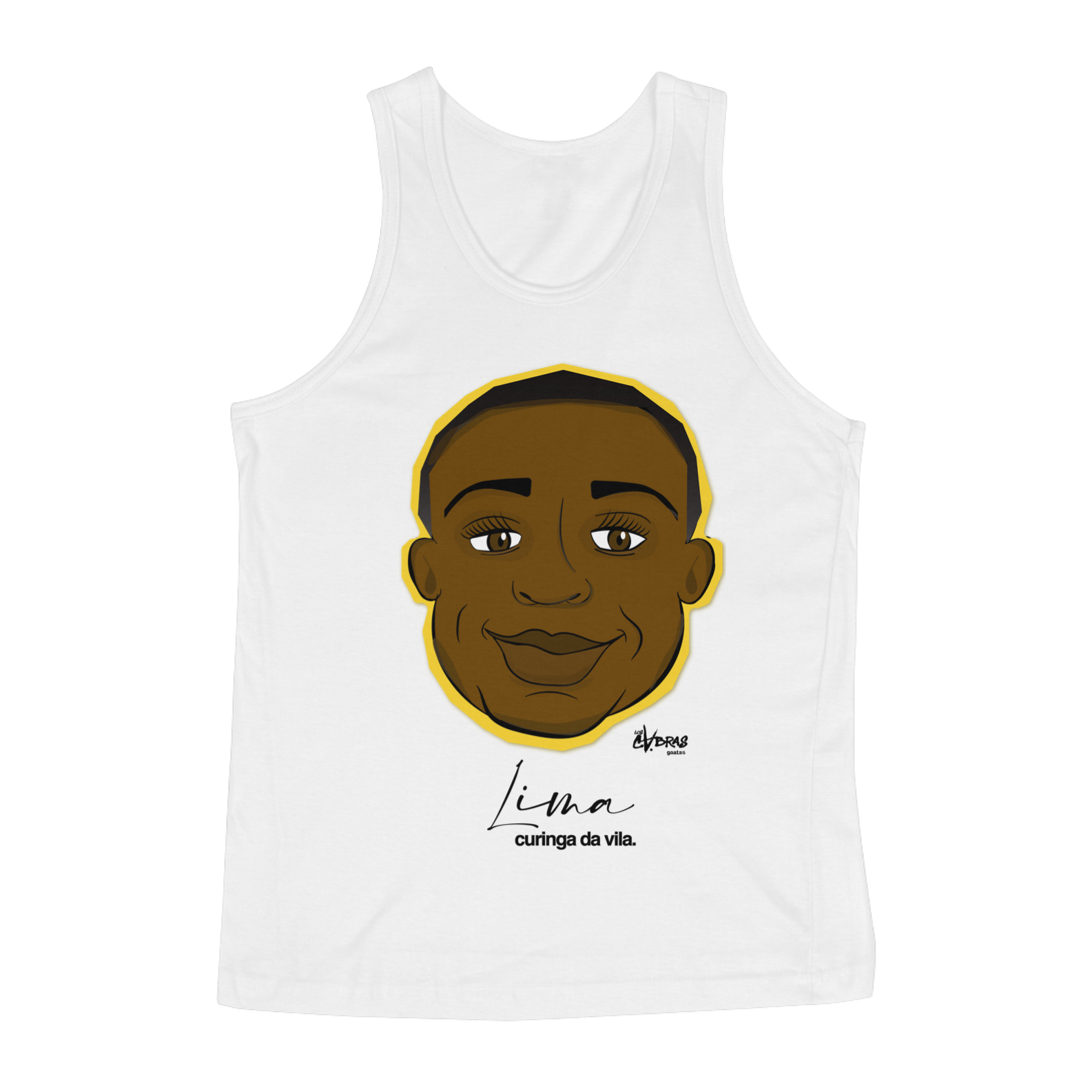 Nome do produto: CAMISETA REGATA - CURINGA DA VILA