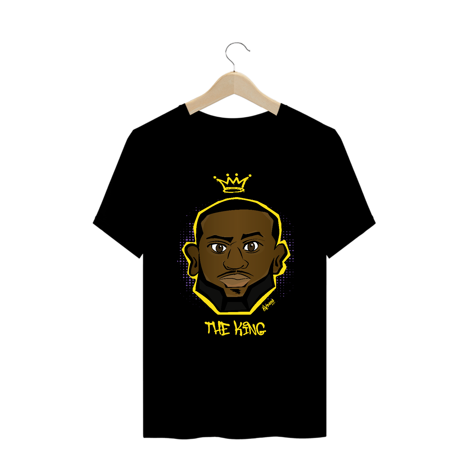 Nome do produto: CAMISETA THE KING -PLUS SIZE 