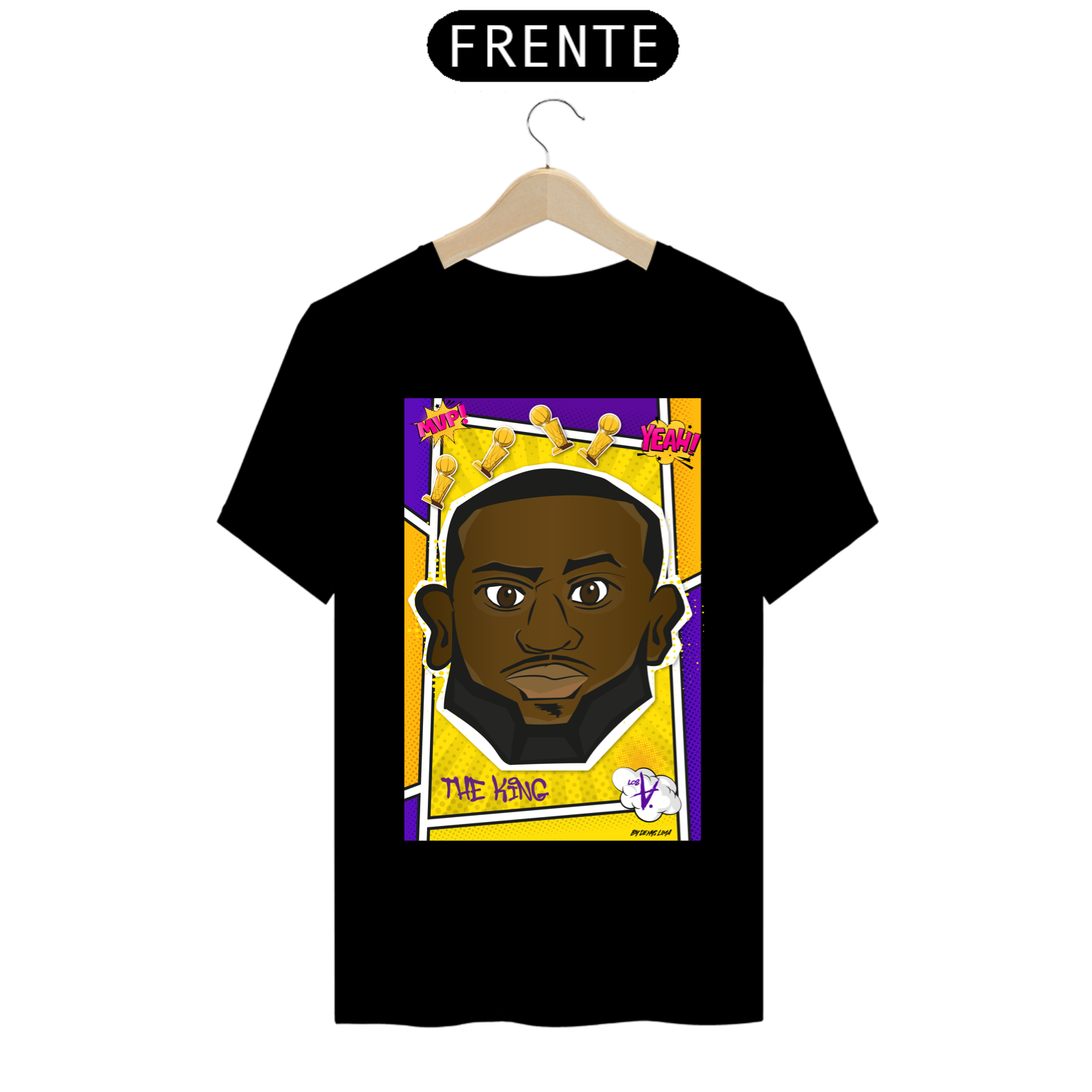 Nome do produto: CAMISETA THE KING POP - PRIME 