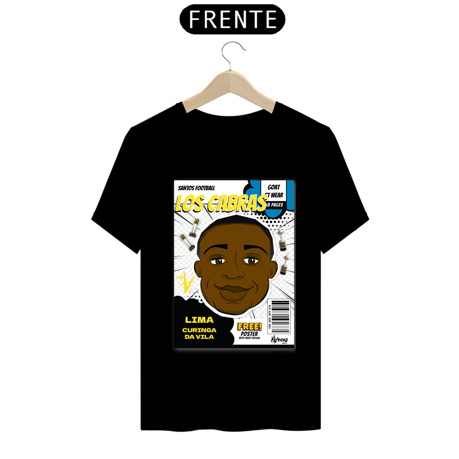 Nome do produto: CAMISETA LIMA CAPA REVISTA - PRIME