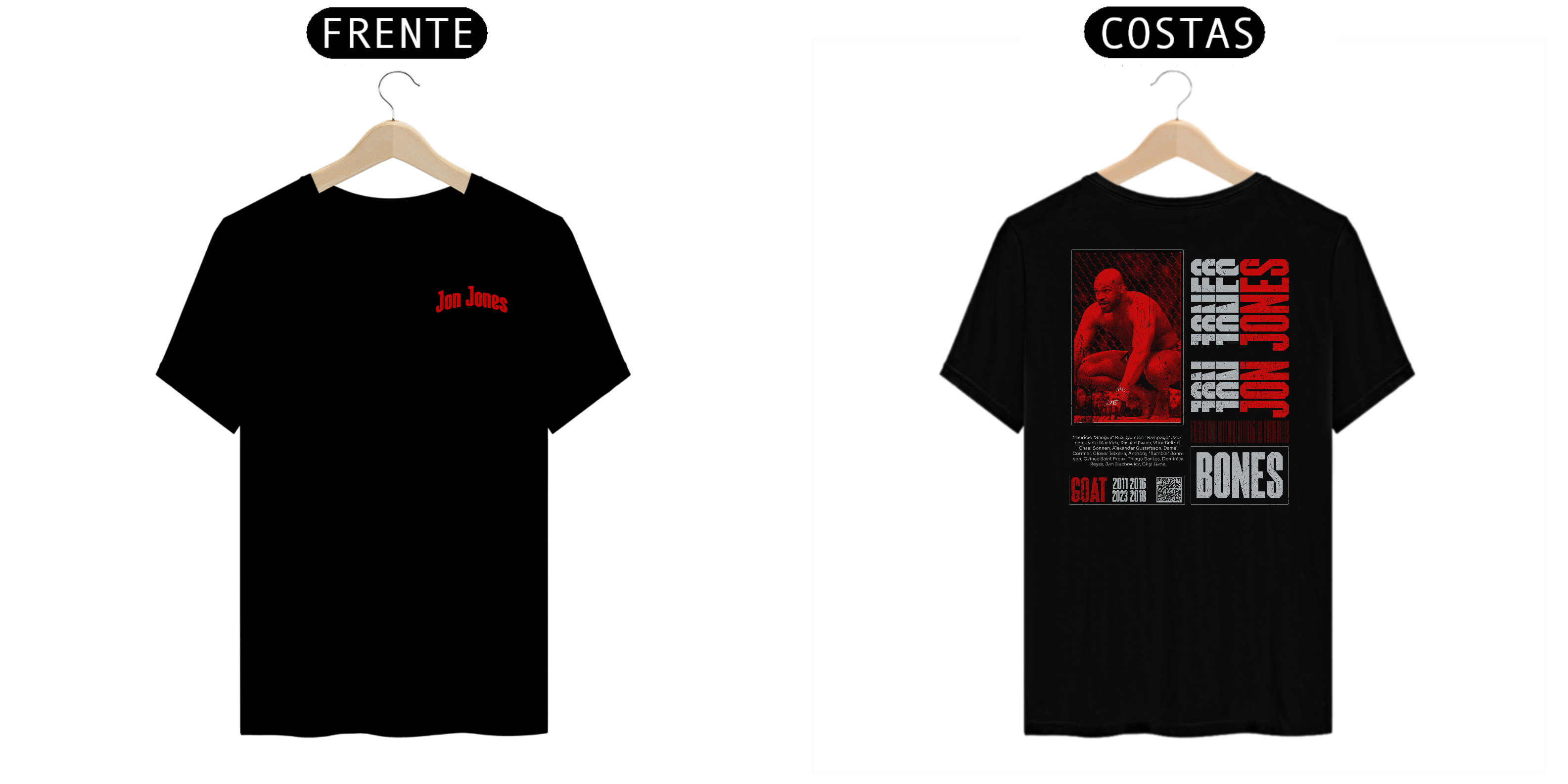 Nome do produto: Camisa Jon Jones Goat