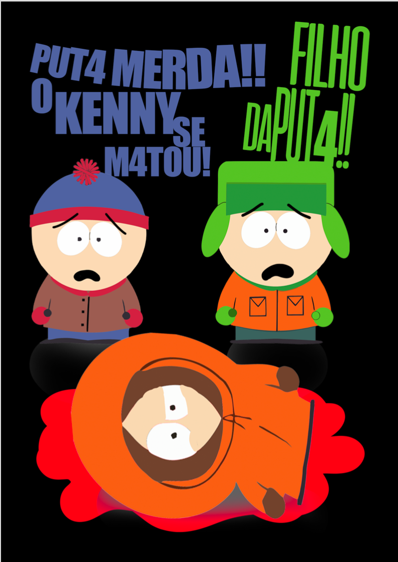 Nome do produto: SOUTH PARK - O Kenny Se Matou! - Poster