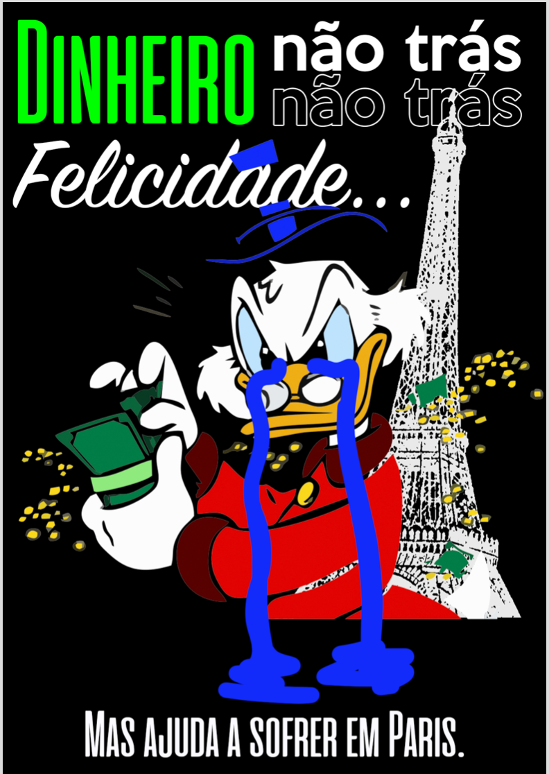 Nome do produto: TIO PATINHAS - Paris