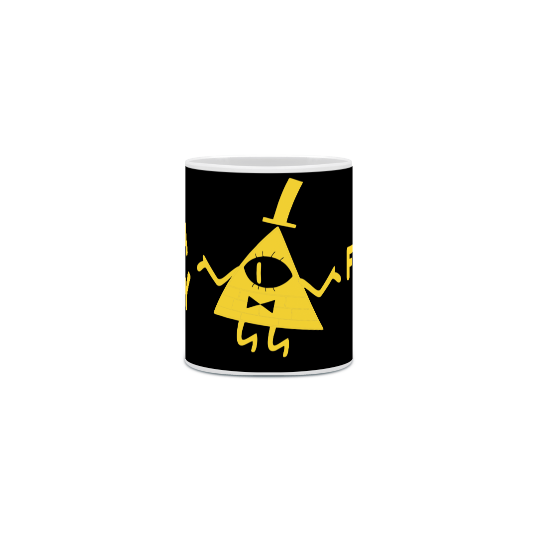 Nome do produto: BILL - Gravity Falls - Caneca