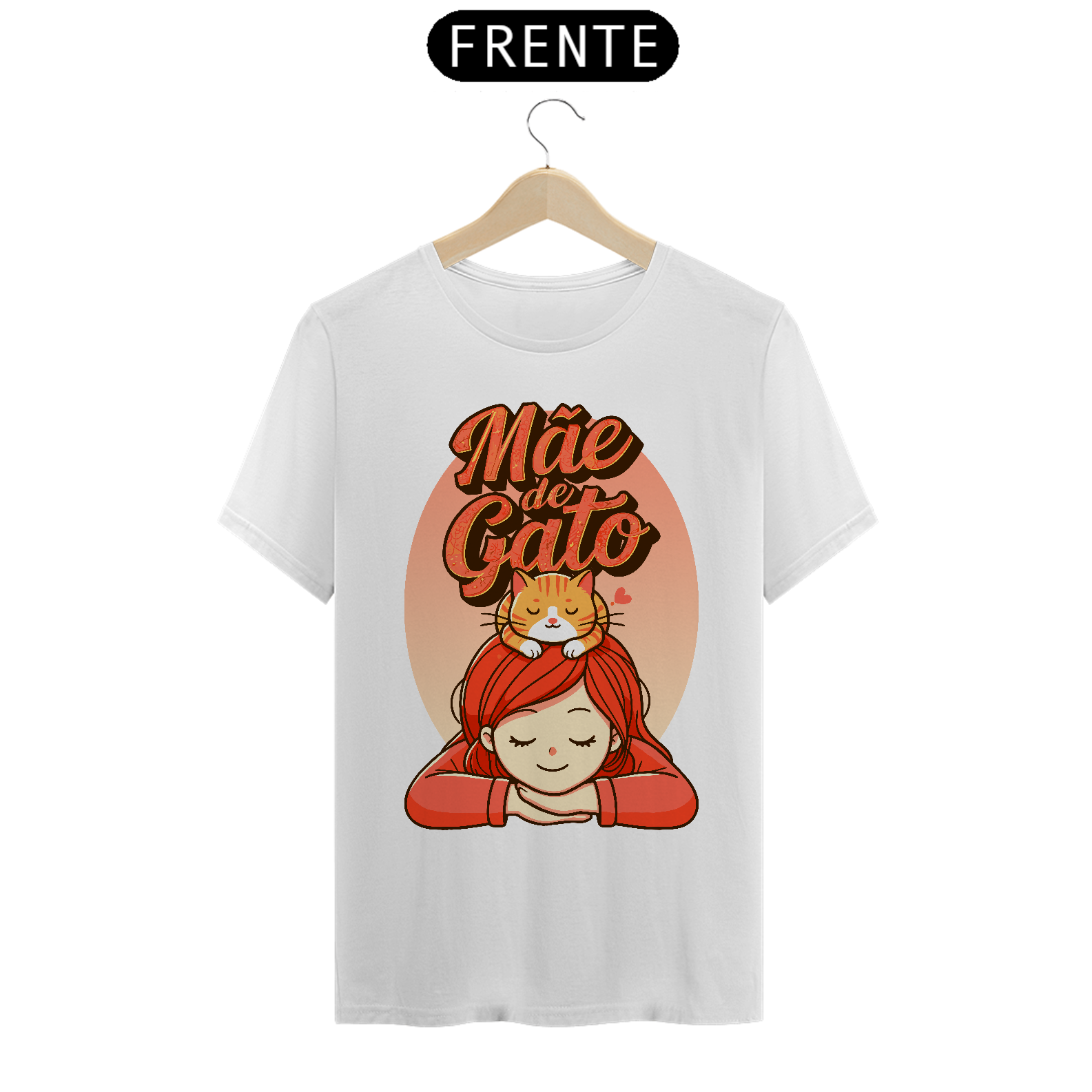 Nome do produto: CAMISETA MÃE DE GATO I