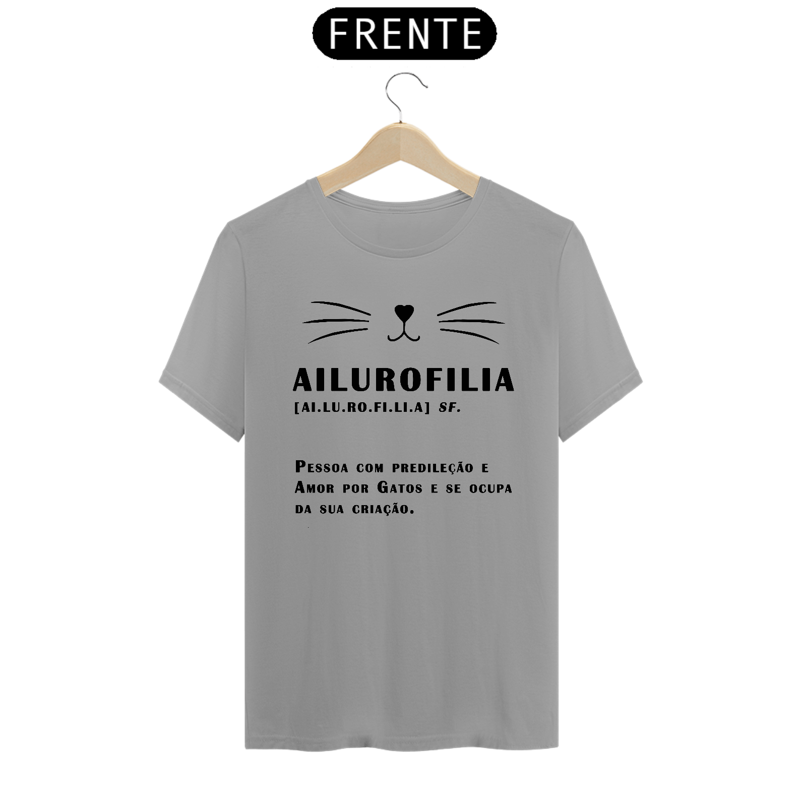 Nome do produto: CAMISETA AILUROFILIA (B)